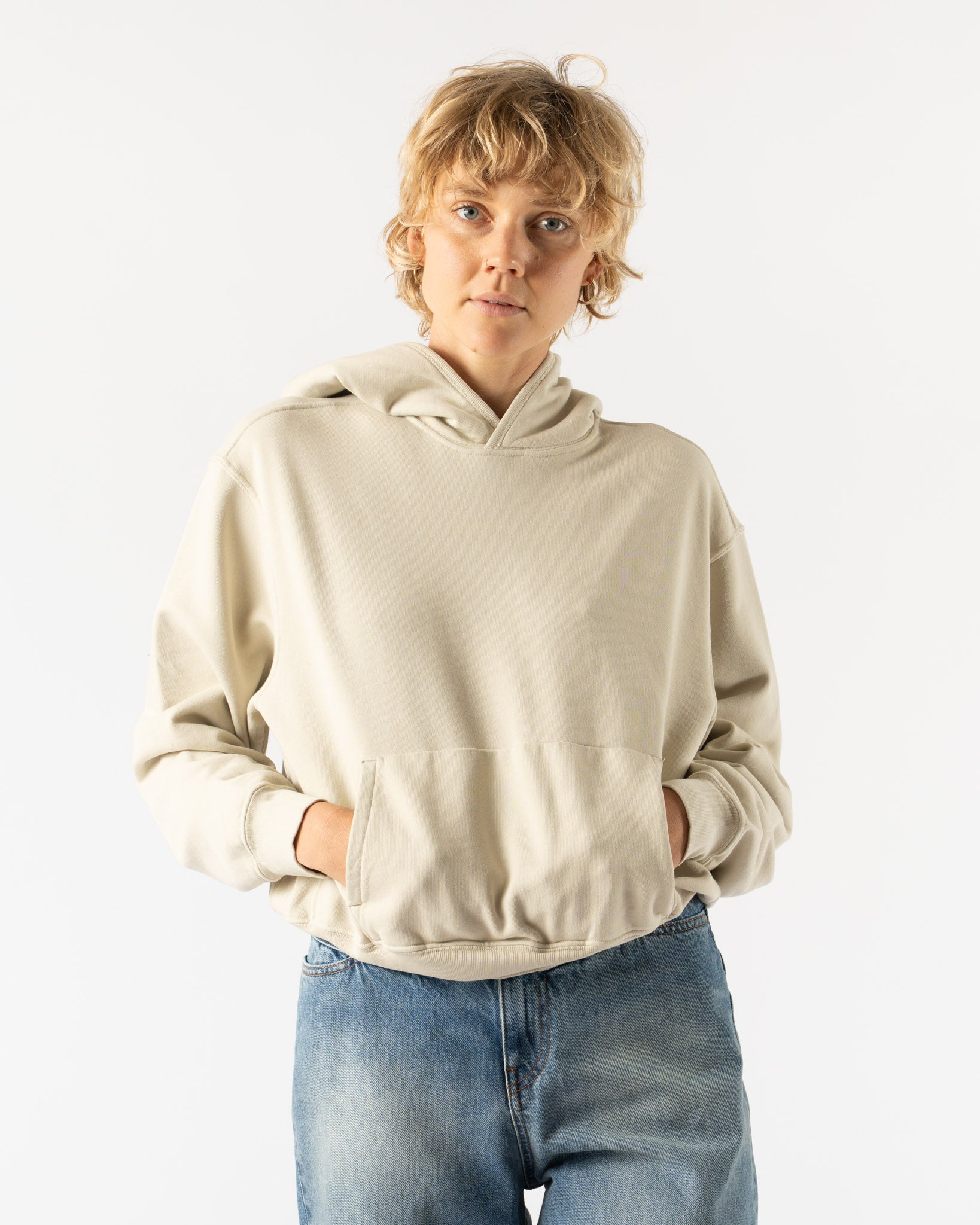 Lady White Co. Mini Hoodie in Paper