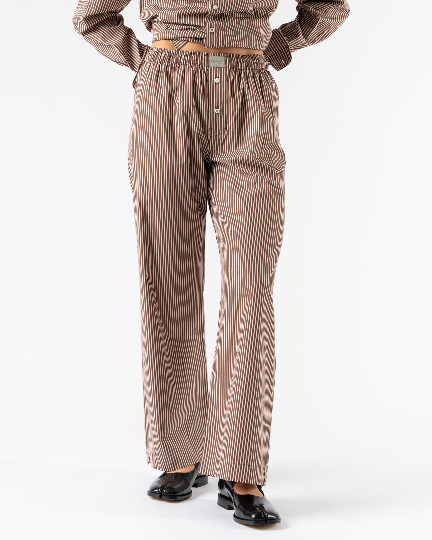 Comme Si La Boxer Alta in Cortado Stripe