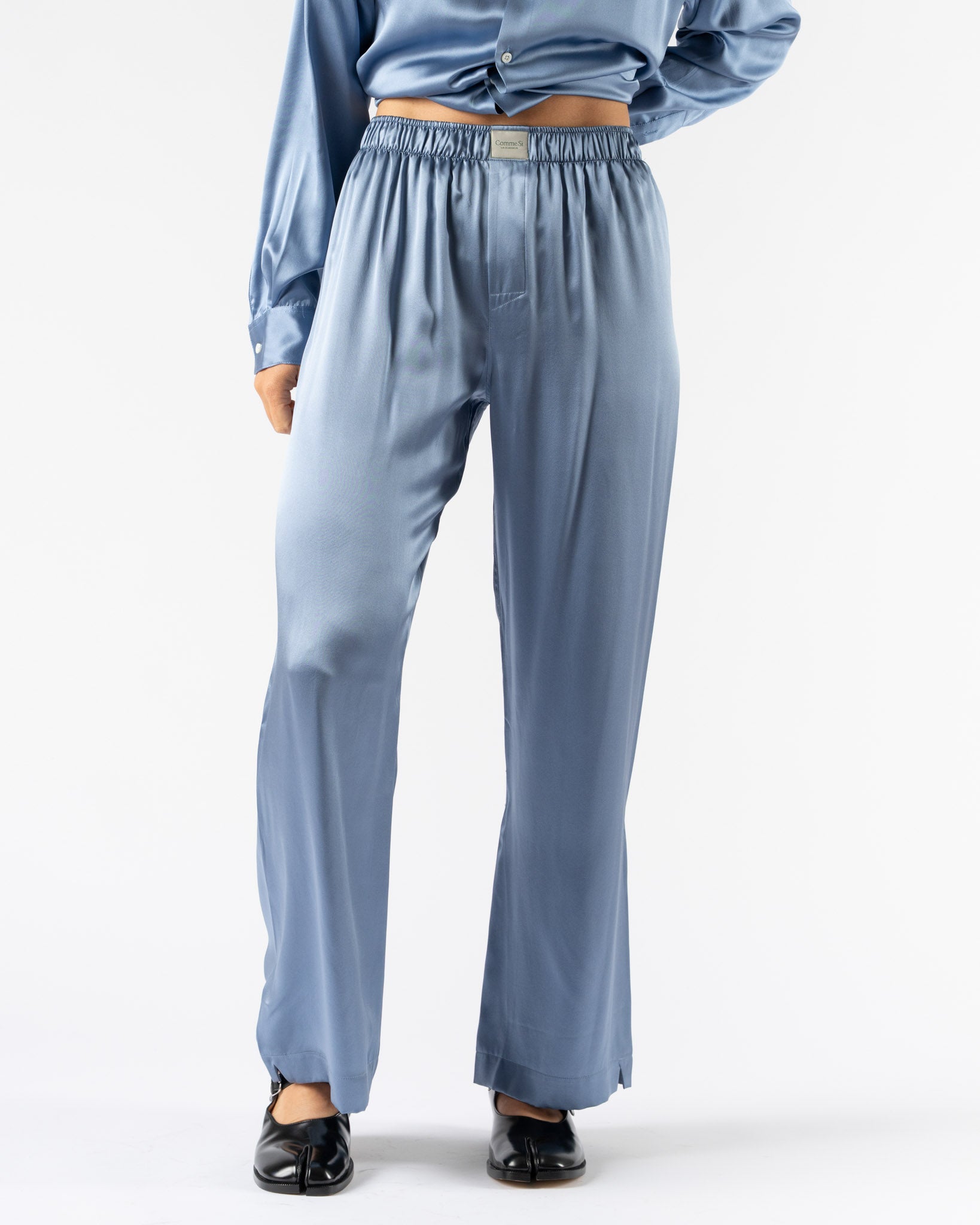 Comme Si La Boxer Alta in Silk Periwinkle