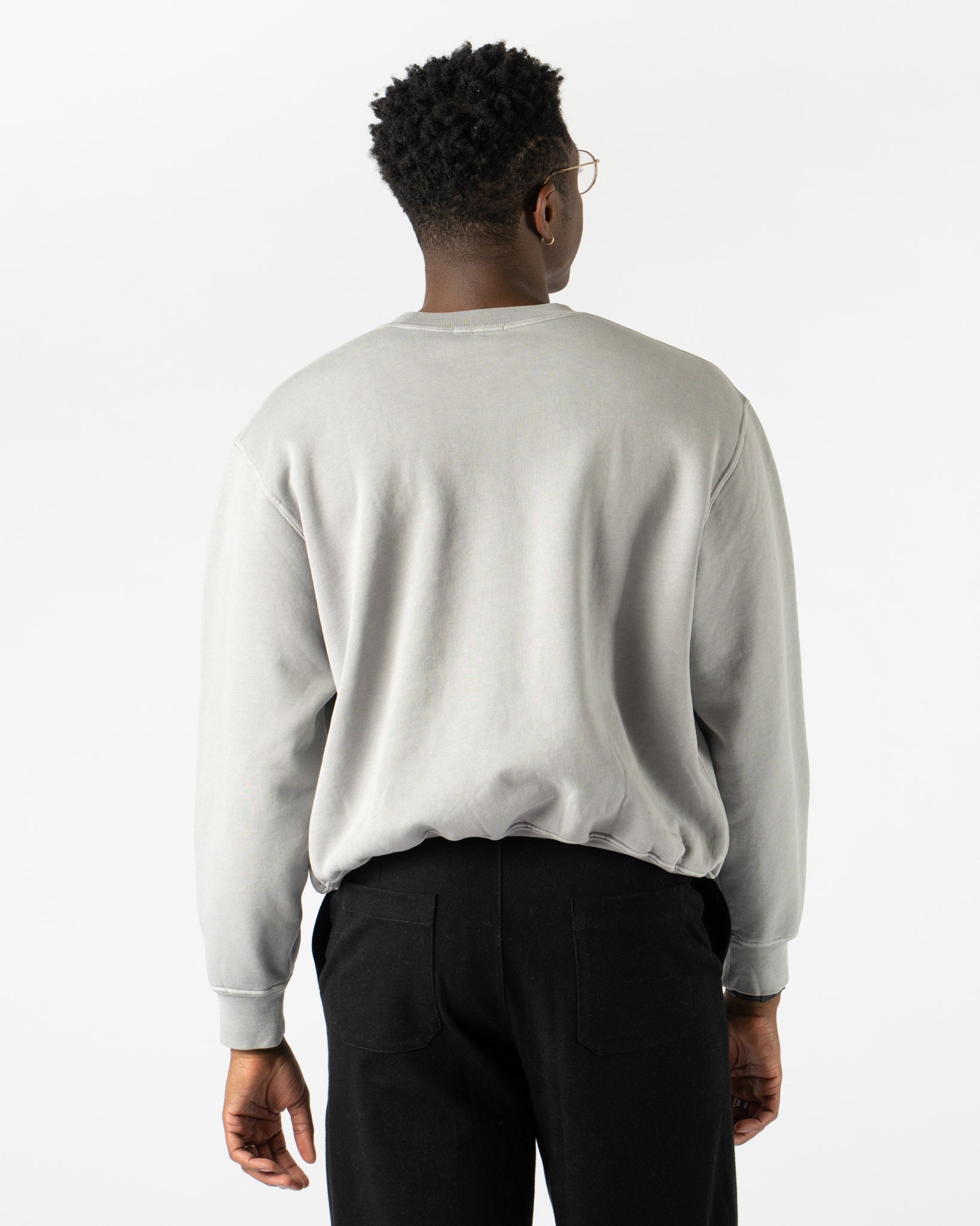 Lady White Co. LW612 Mini Crewneck in Pigment Chalk