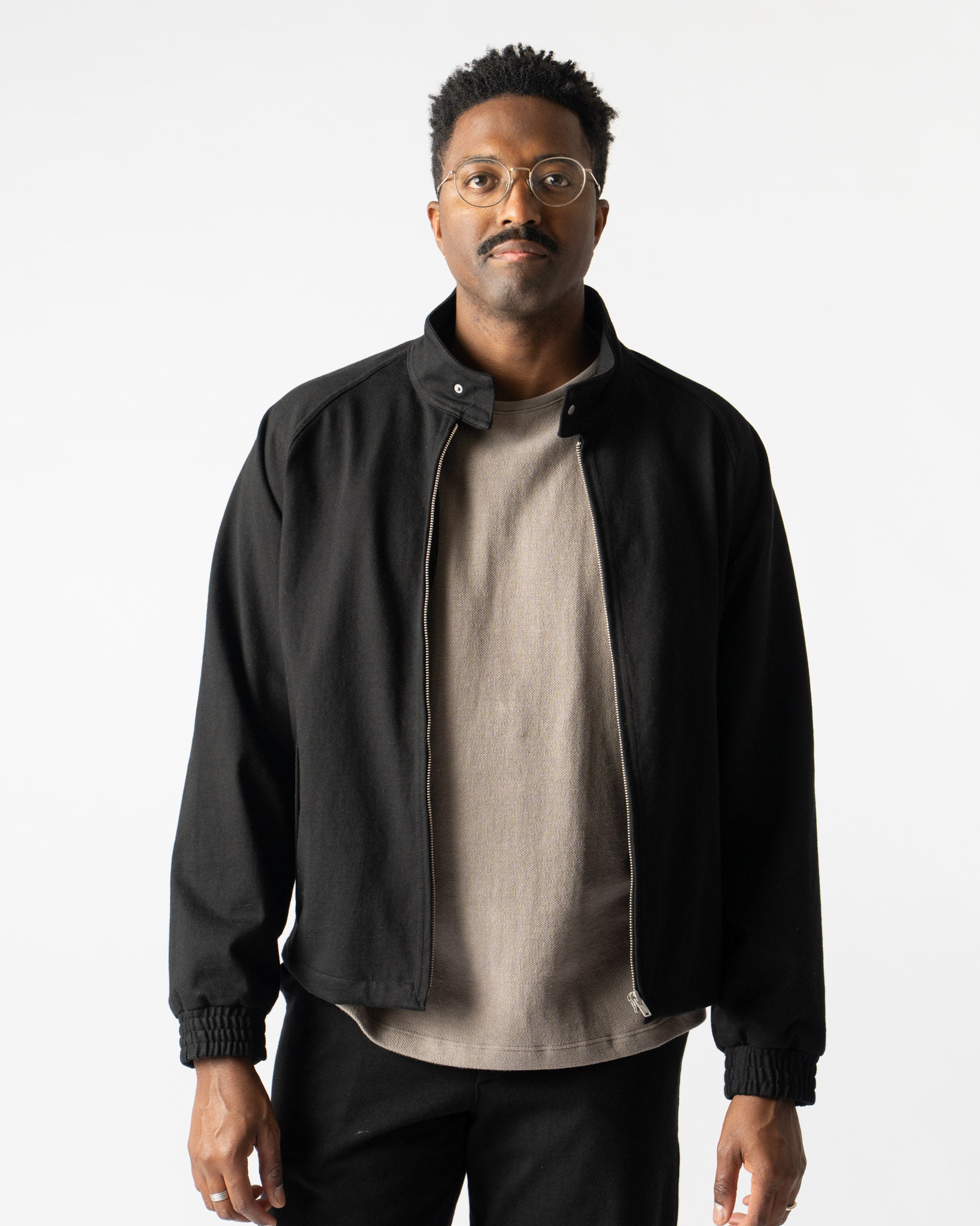 Lady White Co. Toolen Jacket in Black