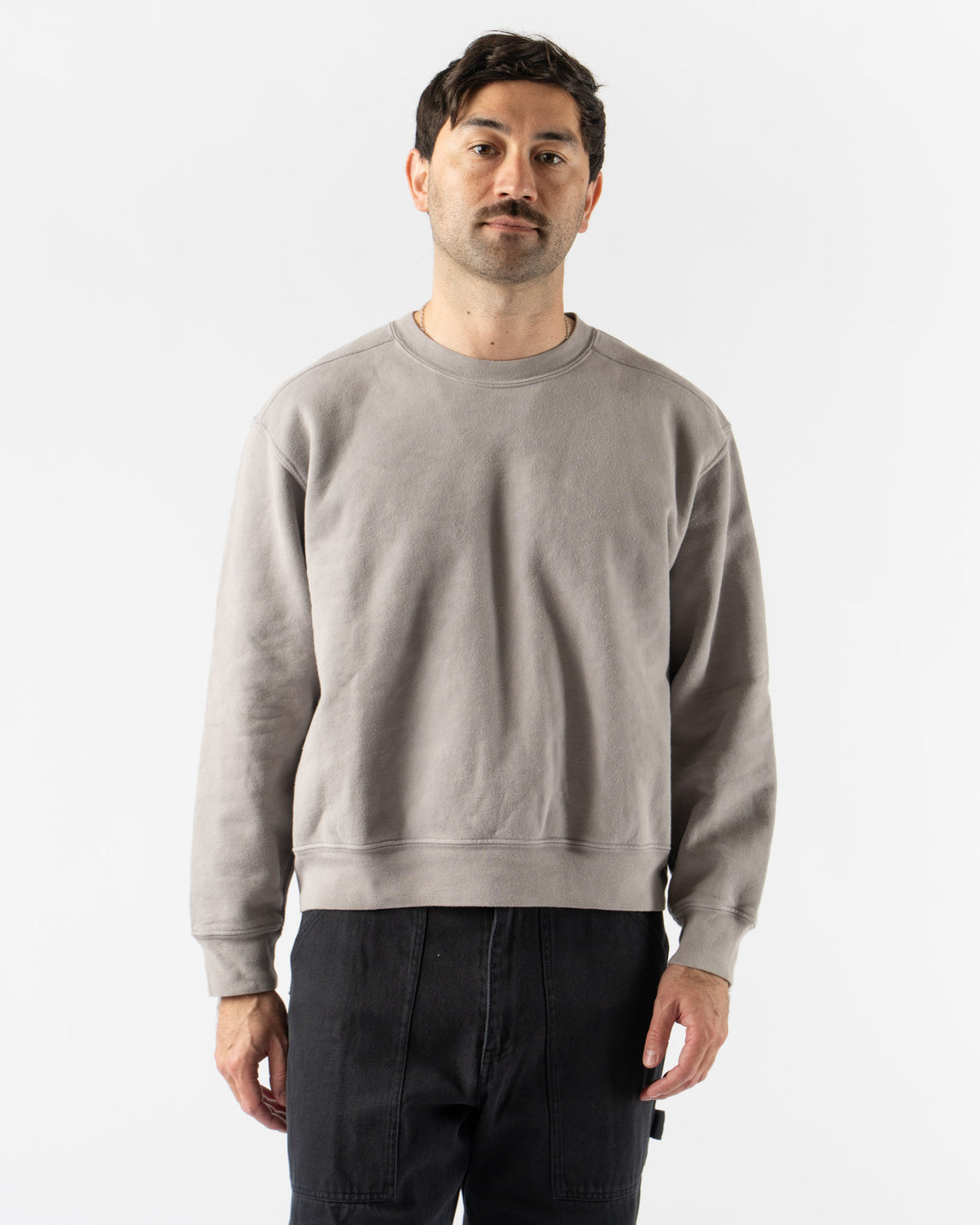 Lady White Company LW612 Mini Crewneck in Oak Iron Curated at Jake 