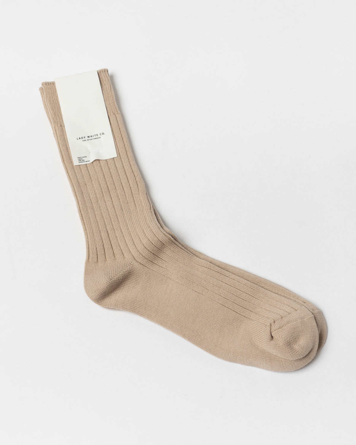 Lady White Co. Socks in Solar Grey