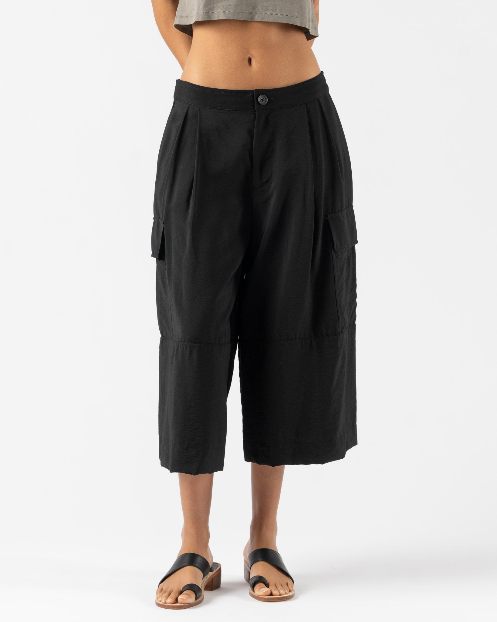 Lauren Manoogian Cargo Pants in Black