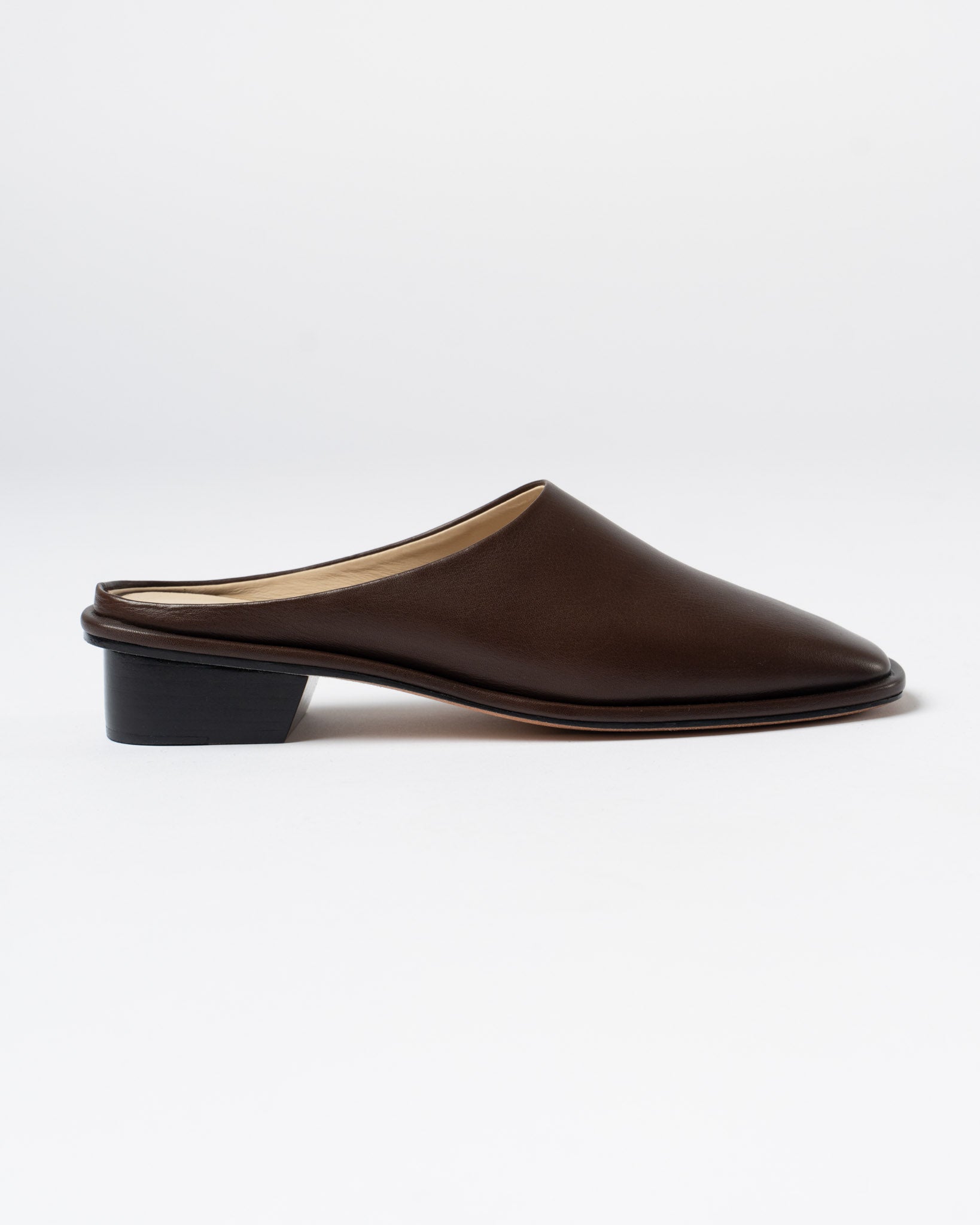 Lauren Manoogian Square Mule in Saddle