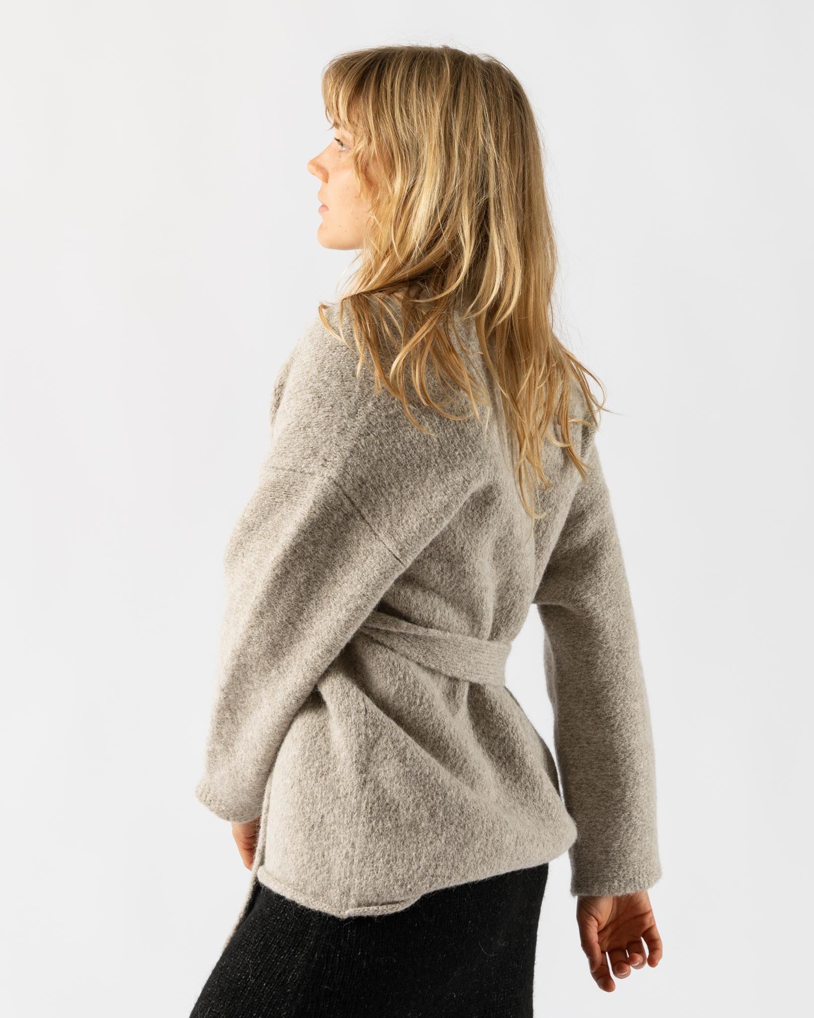 Lauren Manoogian Coto Cardigan in Pebble
