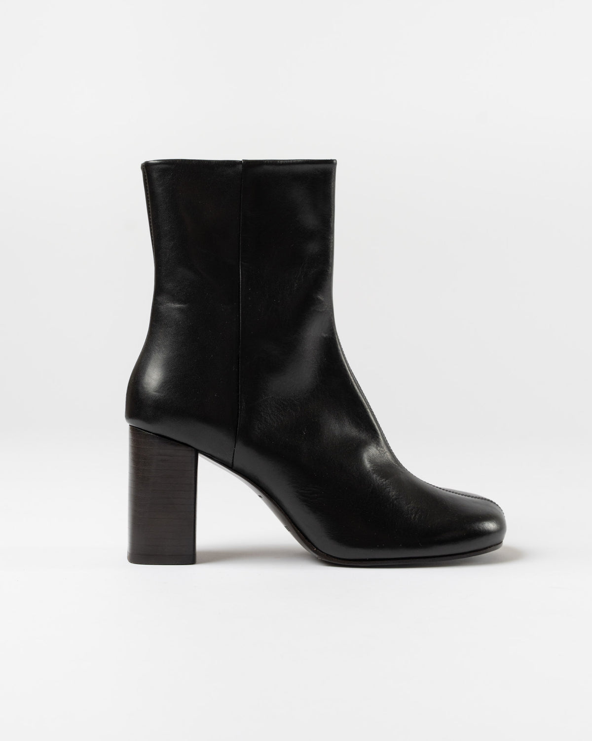Lemaire Anatomic Boots 80 in Black Curated at Jake and Jones