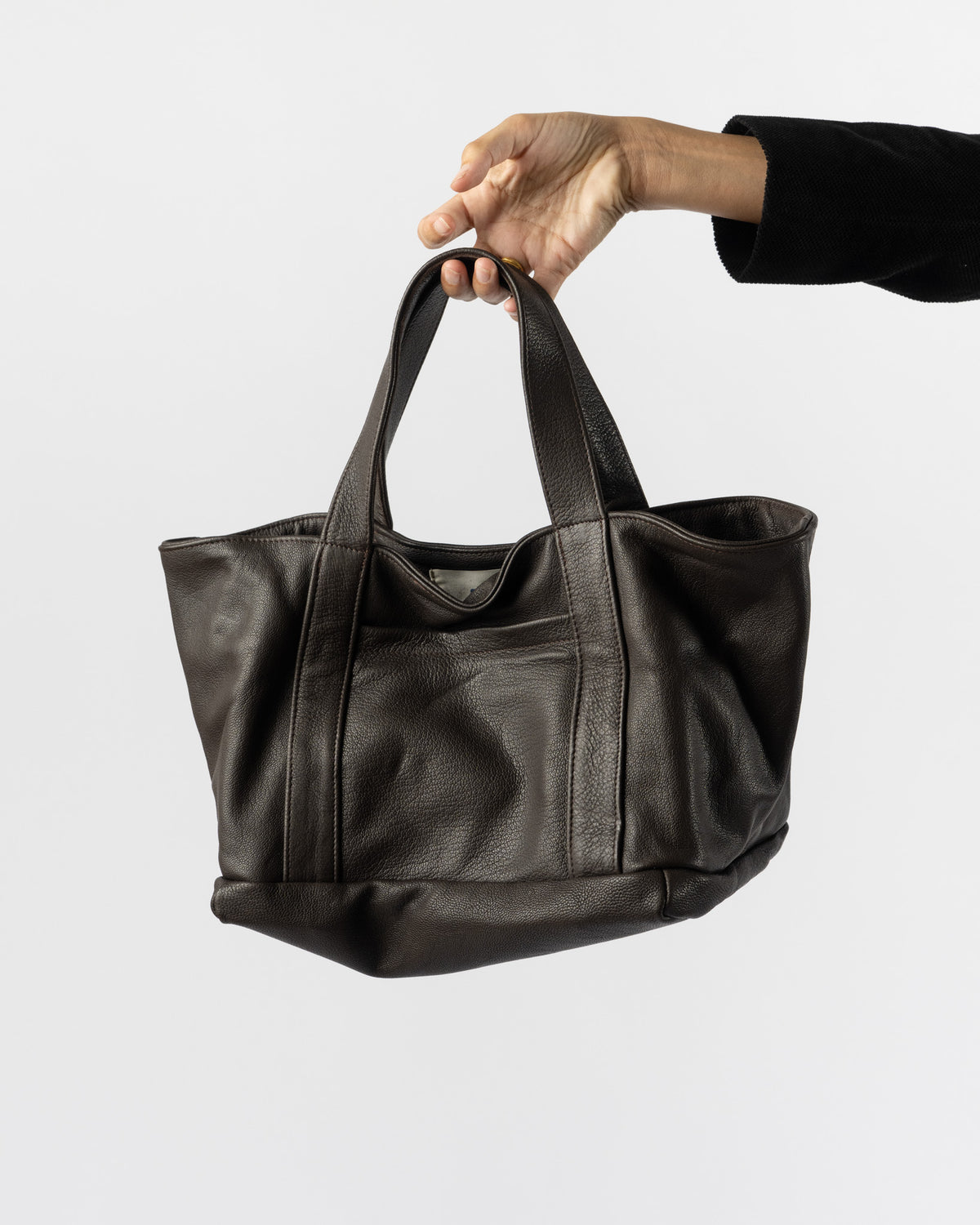 Cawley Sapple Goat Mini Tote Bag in Brown
