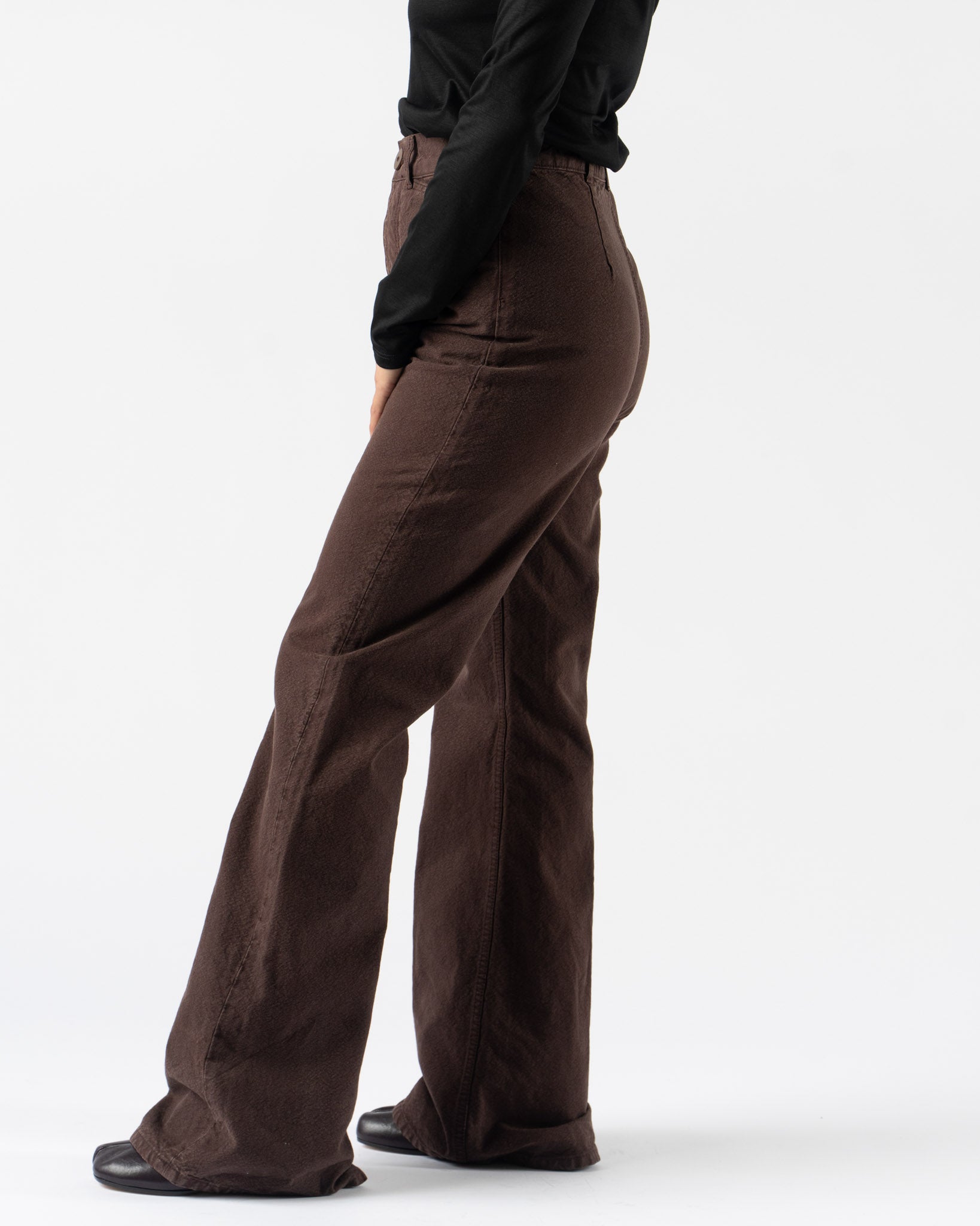 Jesse Kamm Les Deux Pants in Raisin