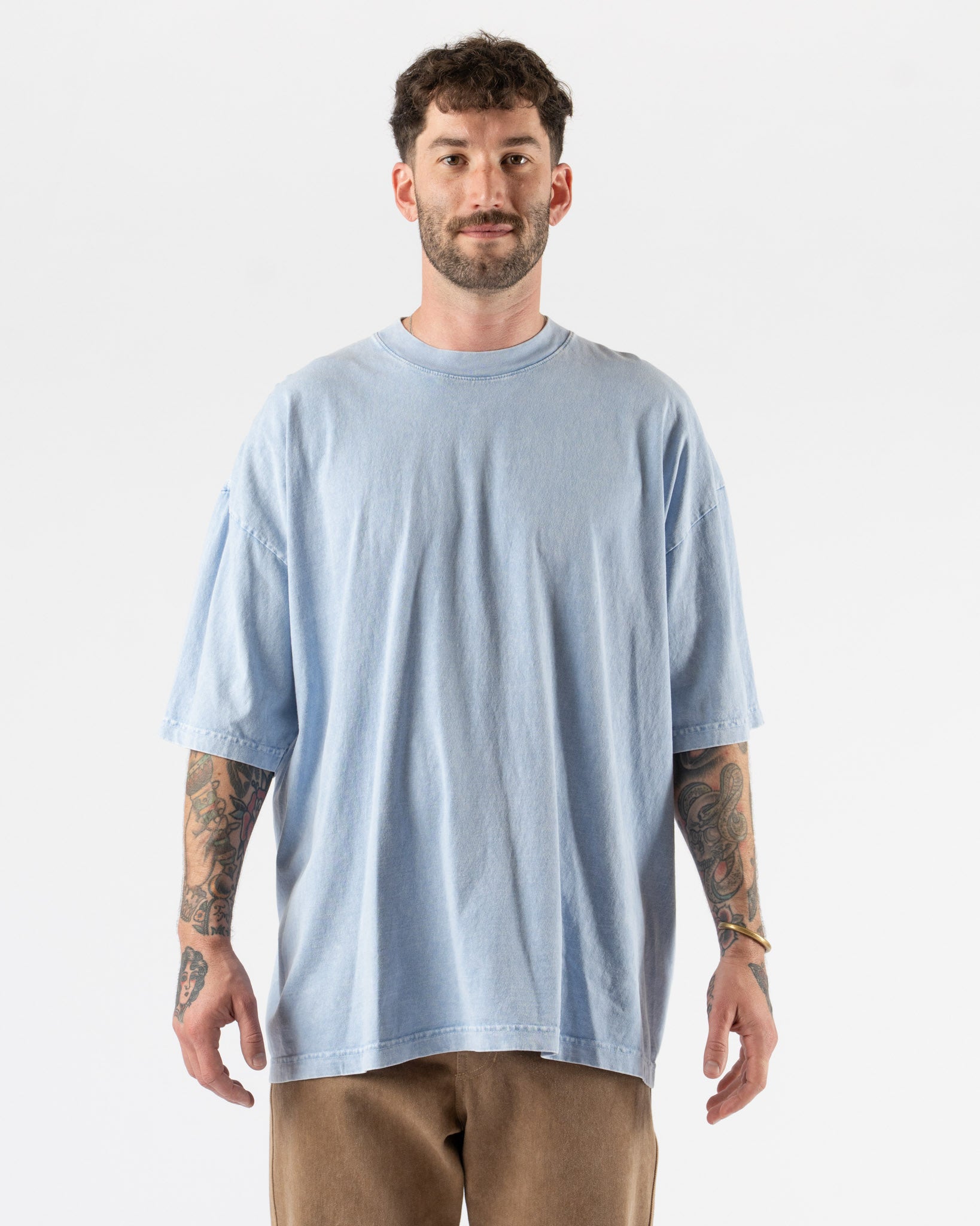 Colbo Light T-Shirt in Mineral Blue