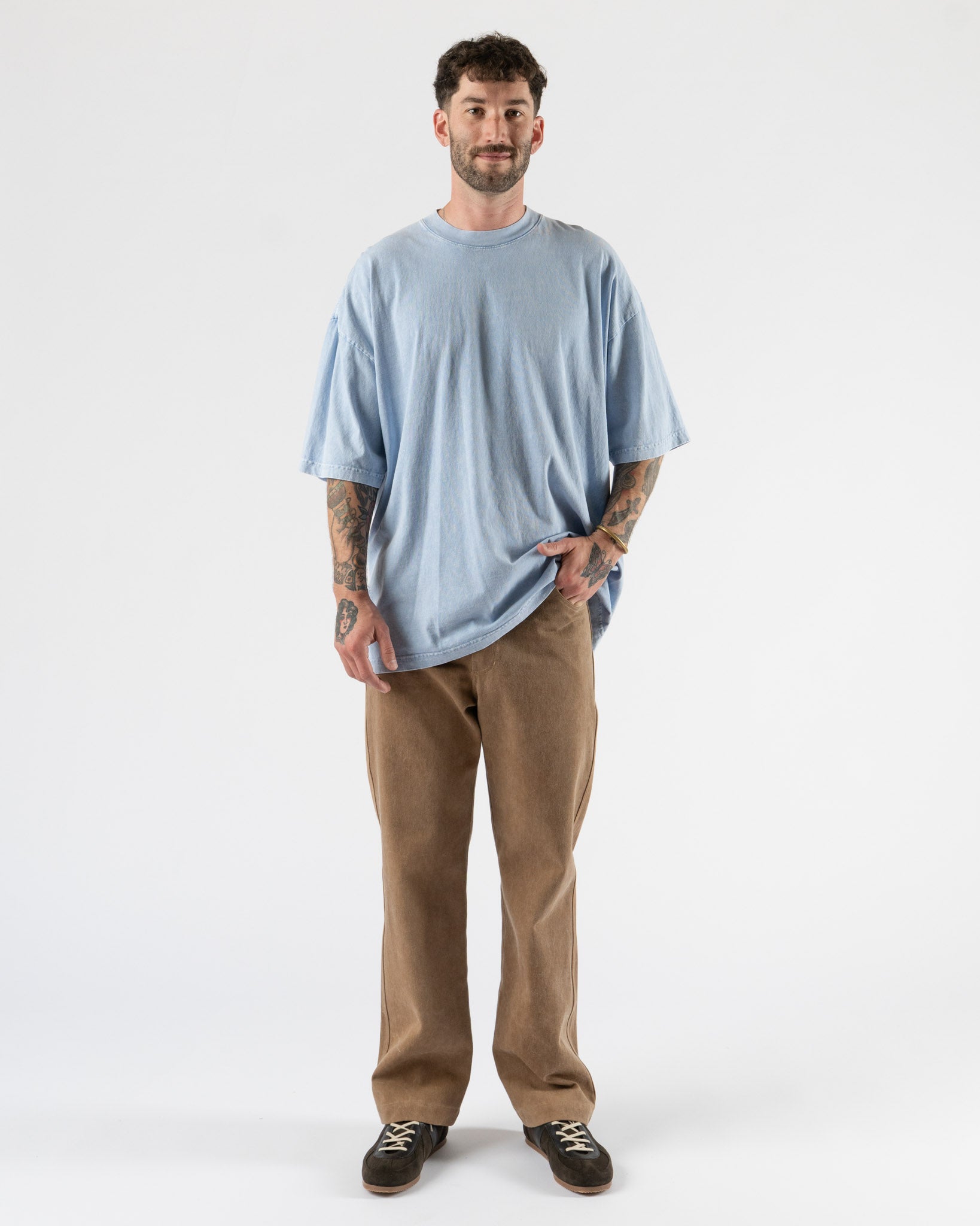 Colbo Light T-Shirt in Mineral Blue