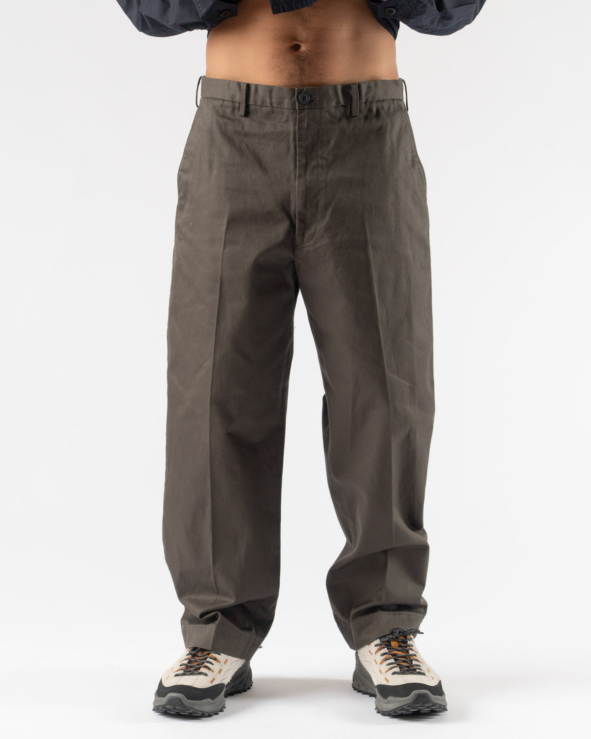 Pilgrim Surf + Supply Lipsi Straight Pant in Charcoal Curated at 