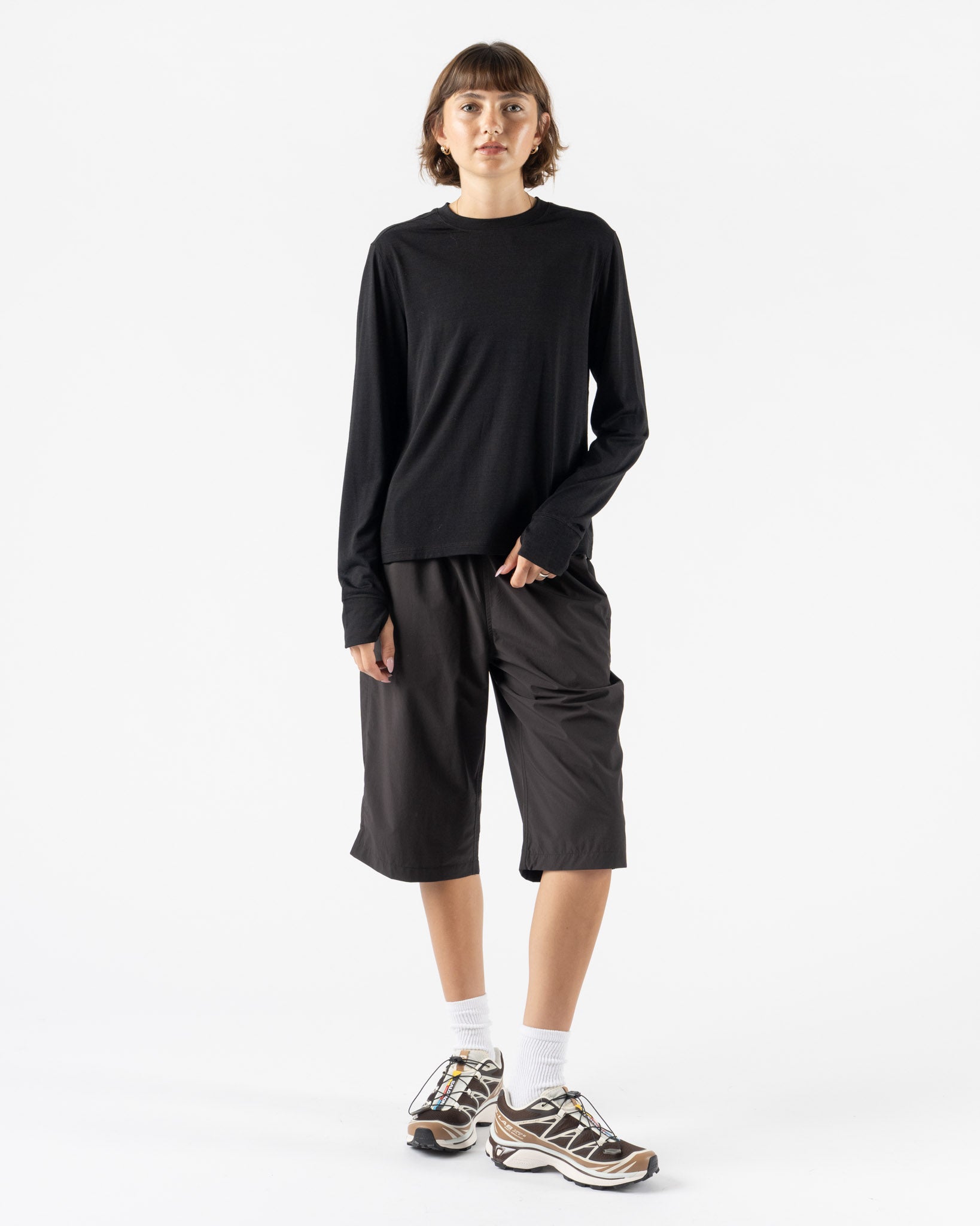 Literary Sport Kitty Short in Black
