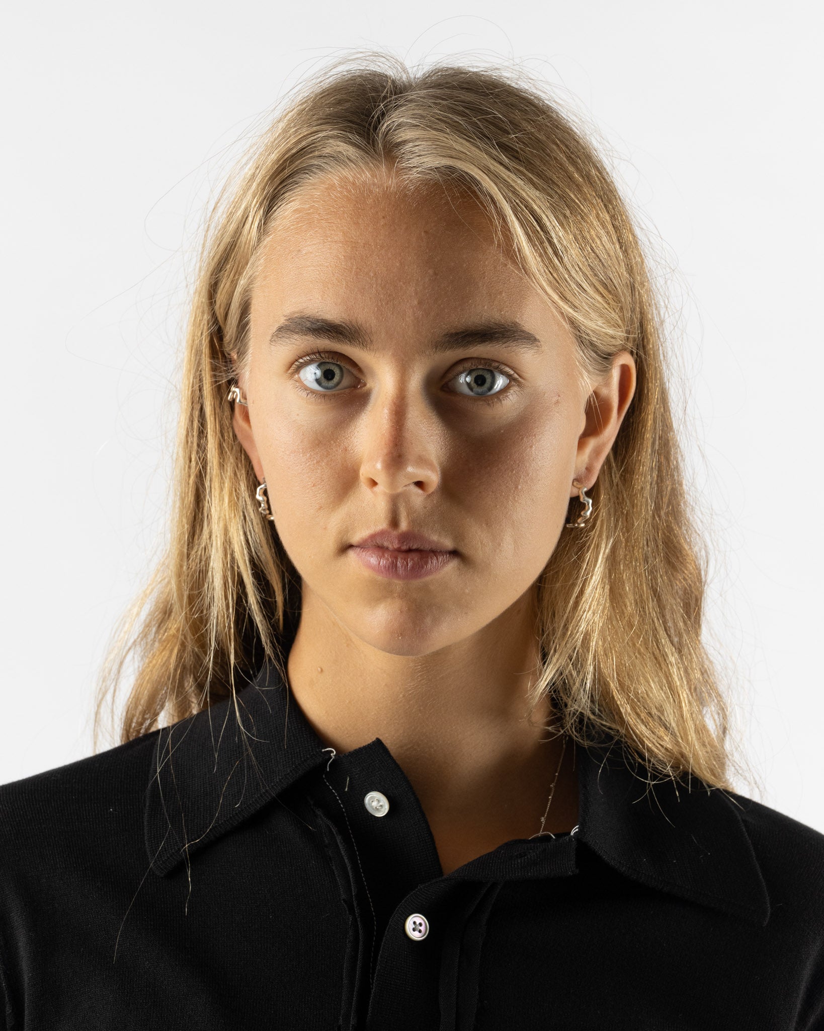 Luna Delphine Drip Hoops