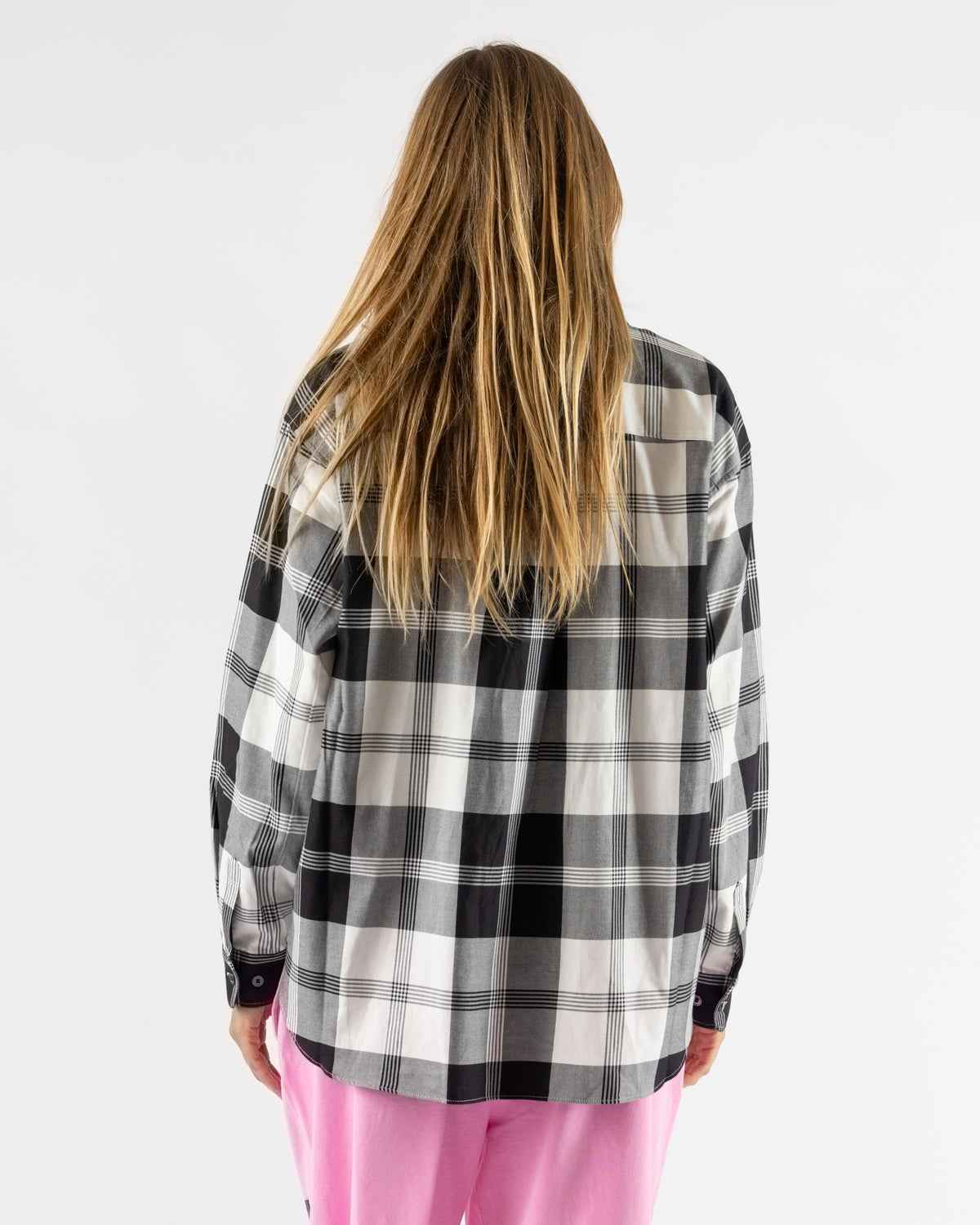 Magniberg Day Shirt in B&W Big Check