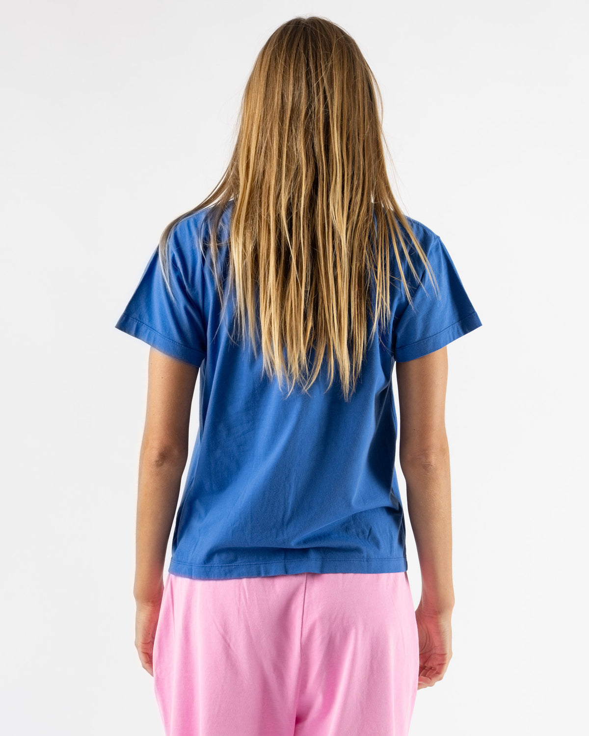Magniberg Body T-Shirt in Washed Bright Blue