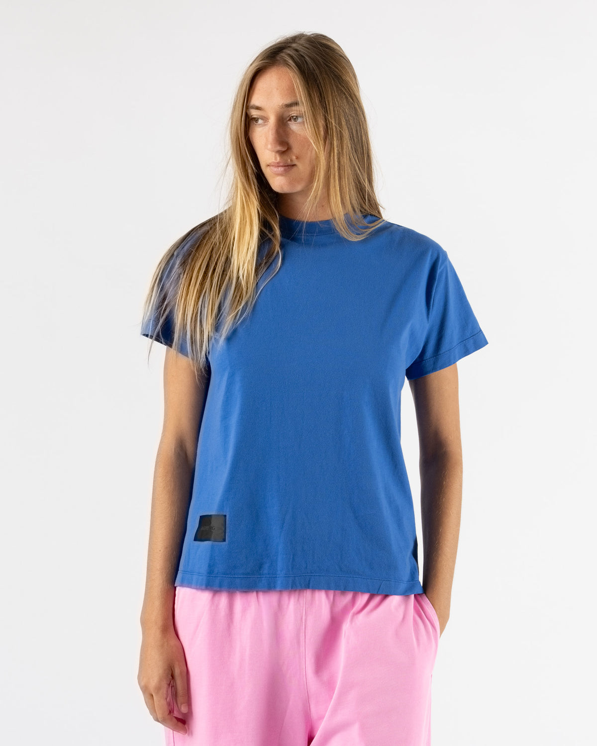 Magniberg Body T-Shirt in Washed Bright Blue