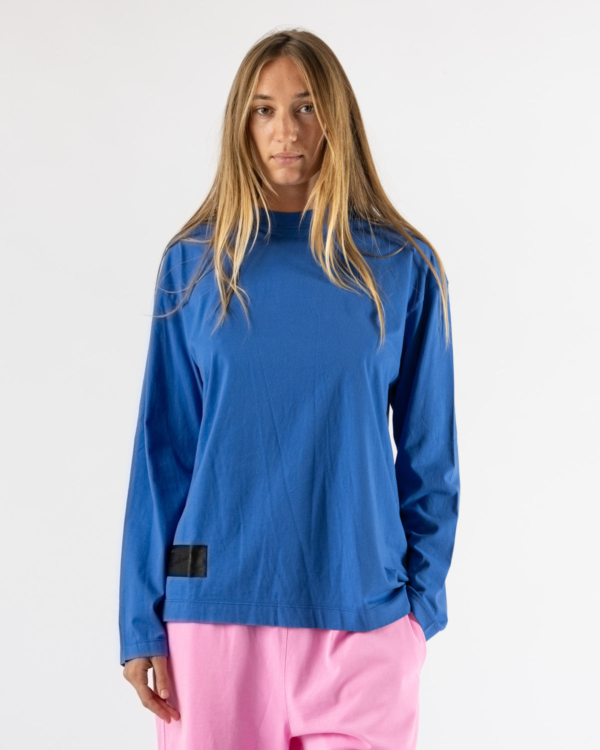 Magniberg Full Long Sleeve T-Shirt in Washed Bright Blue
