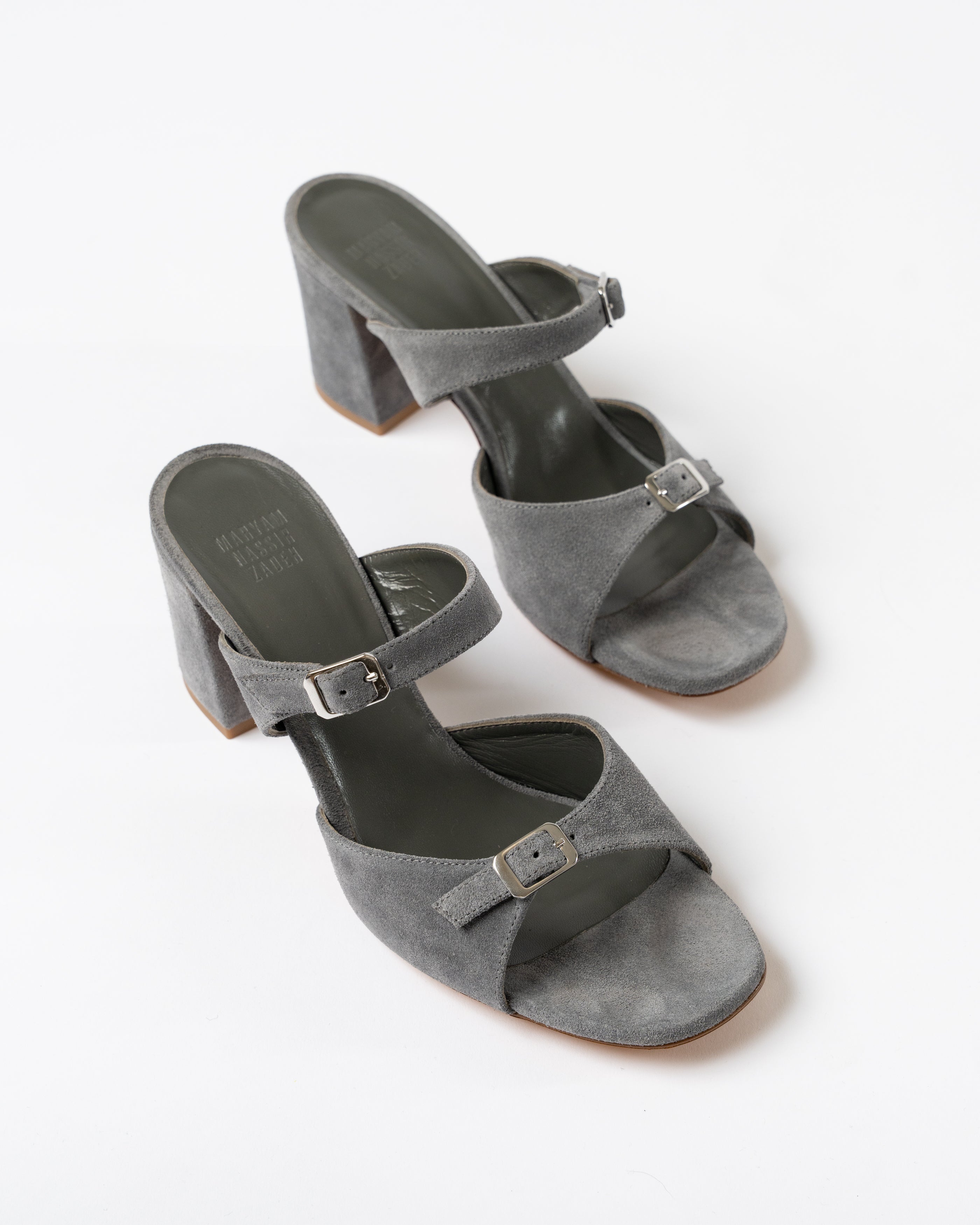 Maryam Nassir Zadeh シルバー ショートブーツ 38 SOL BOOT, GRIS CALF – Maryam Nassir Zadeh