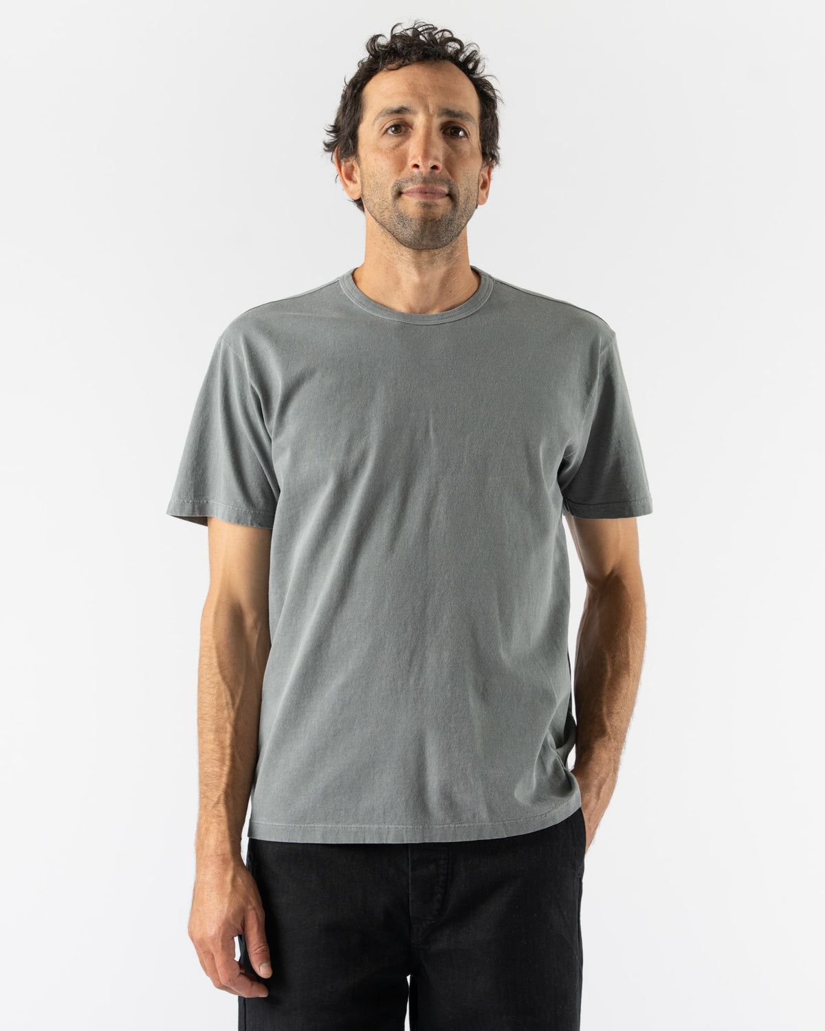 Lady White Co. LW101S Our T-Shirt in Pigment Kelp Curated at Jake 