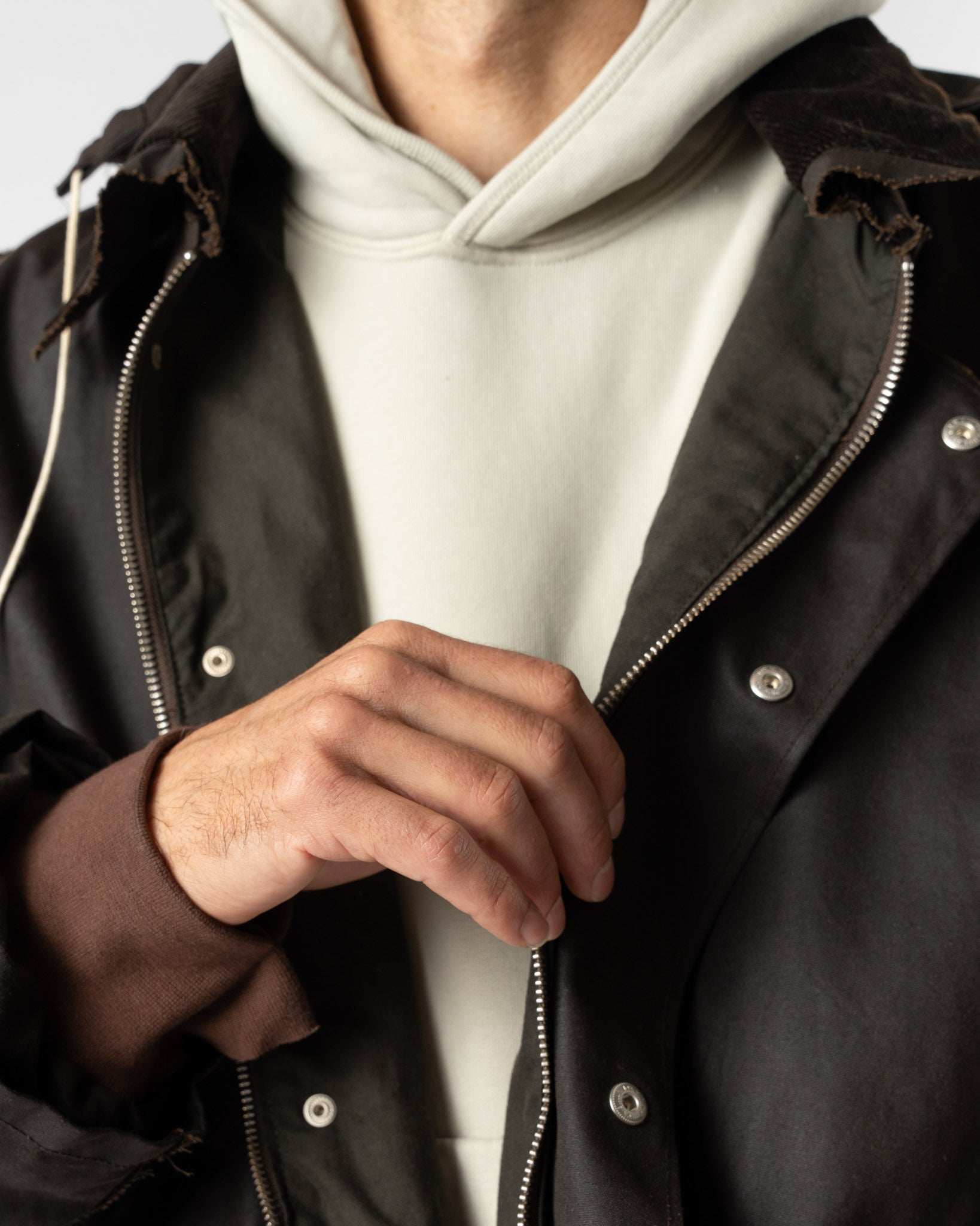 Camiel Fortgens Outdoor Hunting Jacket in Brown