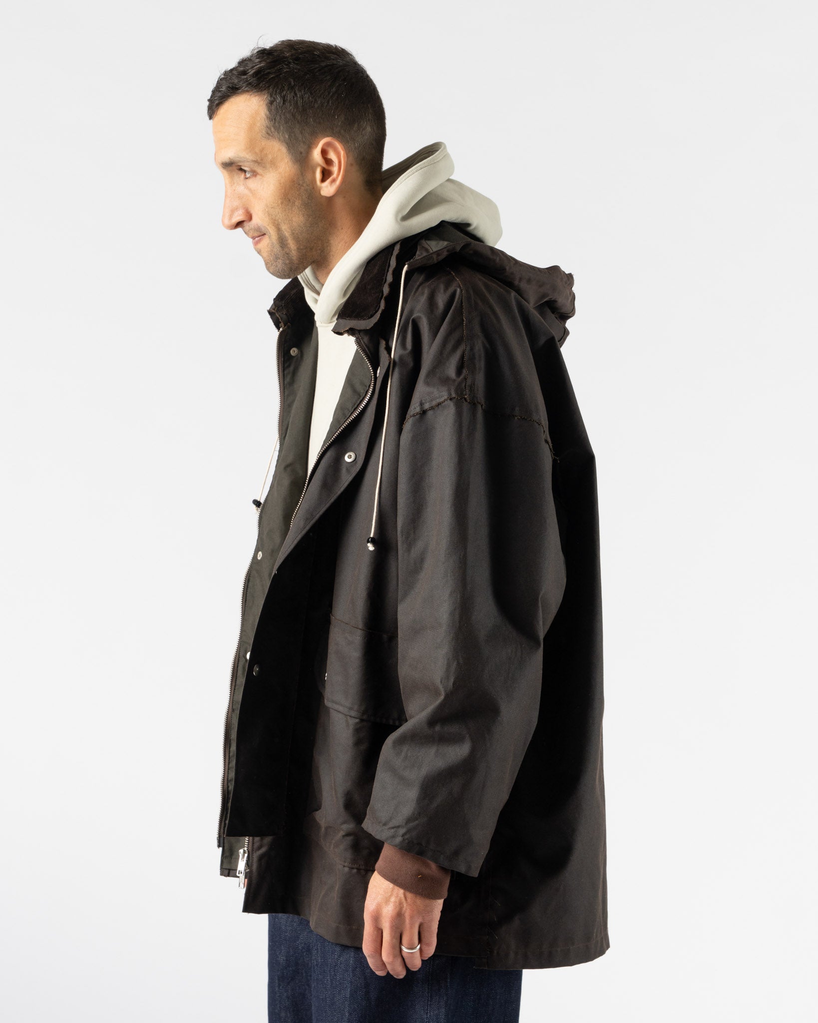 Camiel Fortgens Outdoor Hunting Jacket in Brown