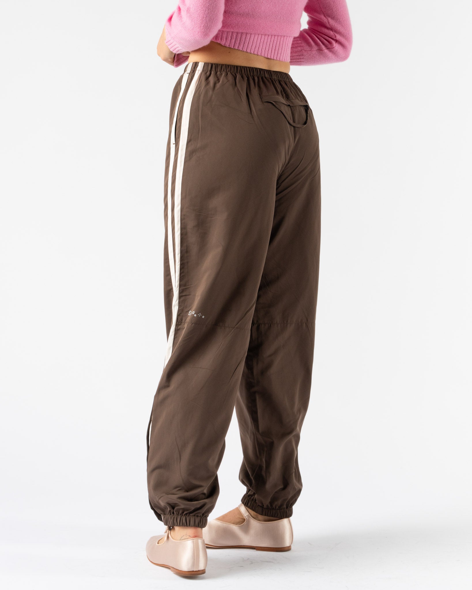 Sandy Liang Paprika Pant in Dark Brown