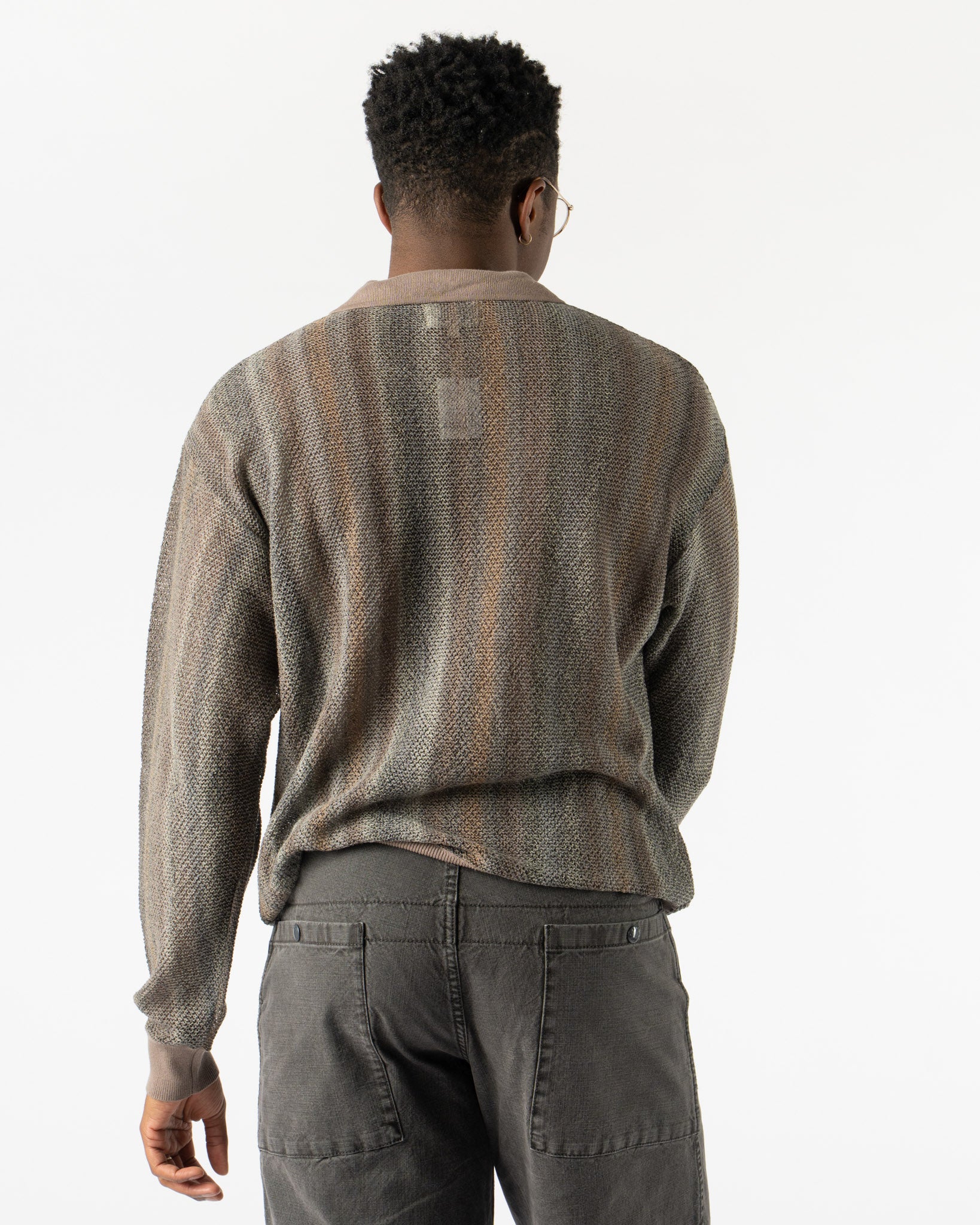 Pilgrim Surf + Supply Nokomi Mesh Knit Long Sleeve
