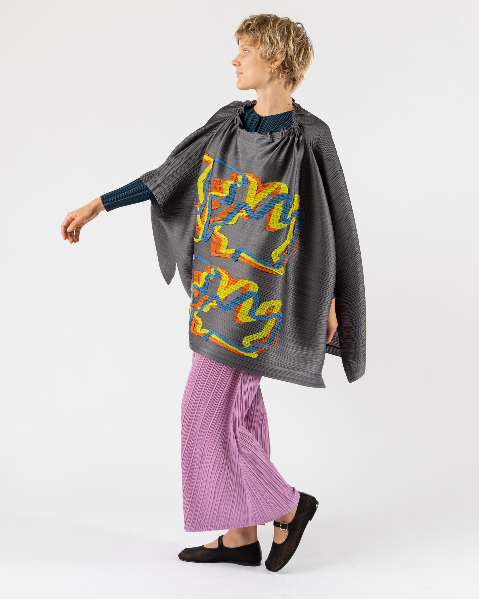 Pleats Please Issey Miyake Mix in Gray