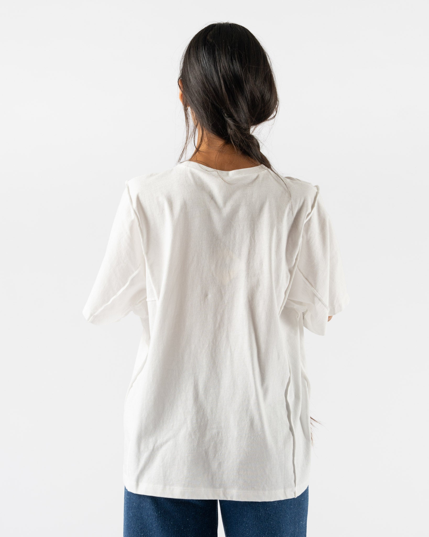 Baserange Poi Tee Shirt in Off White