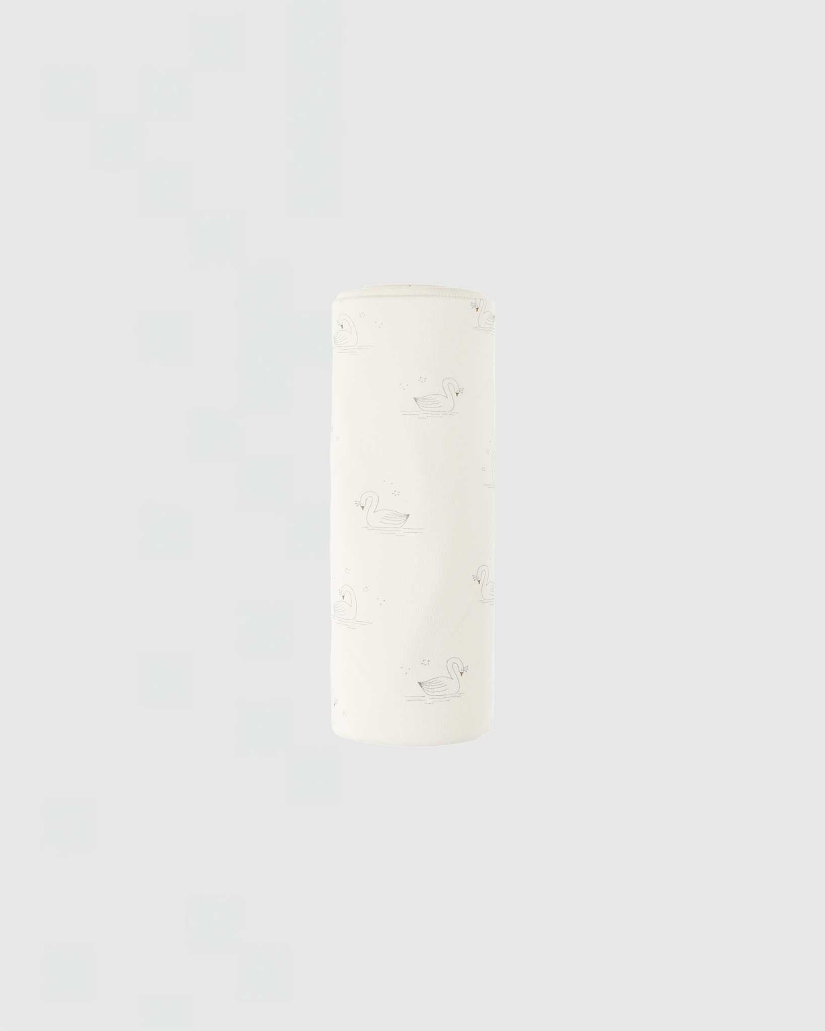 Quincy Mae Swaddle Blanket in Swans
