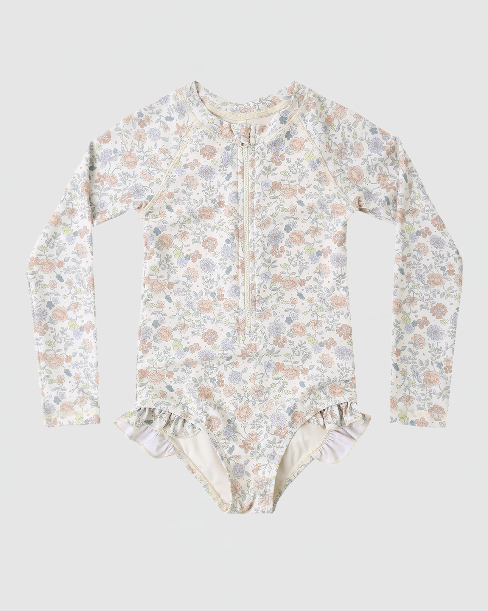 Rylee + Cru Rashguard One-Piece in Bloom