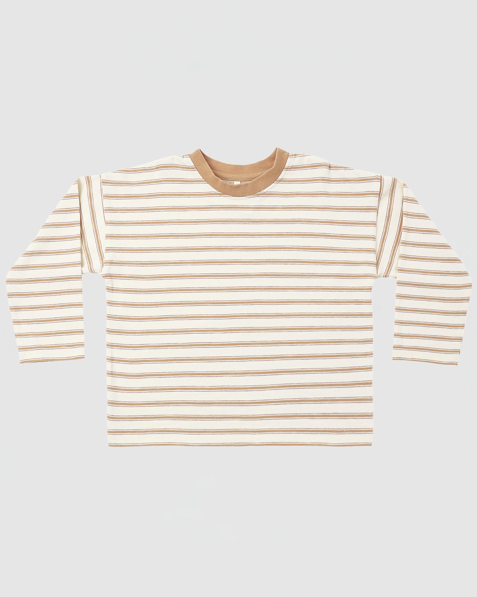 Rylee + Cru Camden Long Sleeve Tee in Fawn Stripe