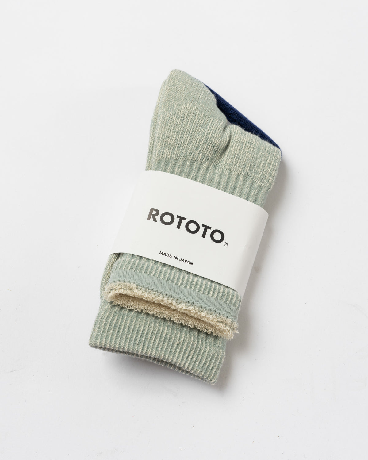 ROTOTO R1508 Socks in Light Blue