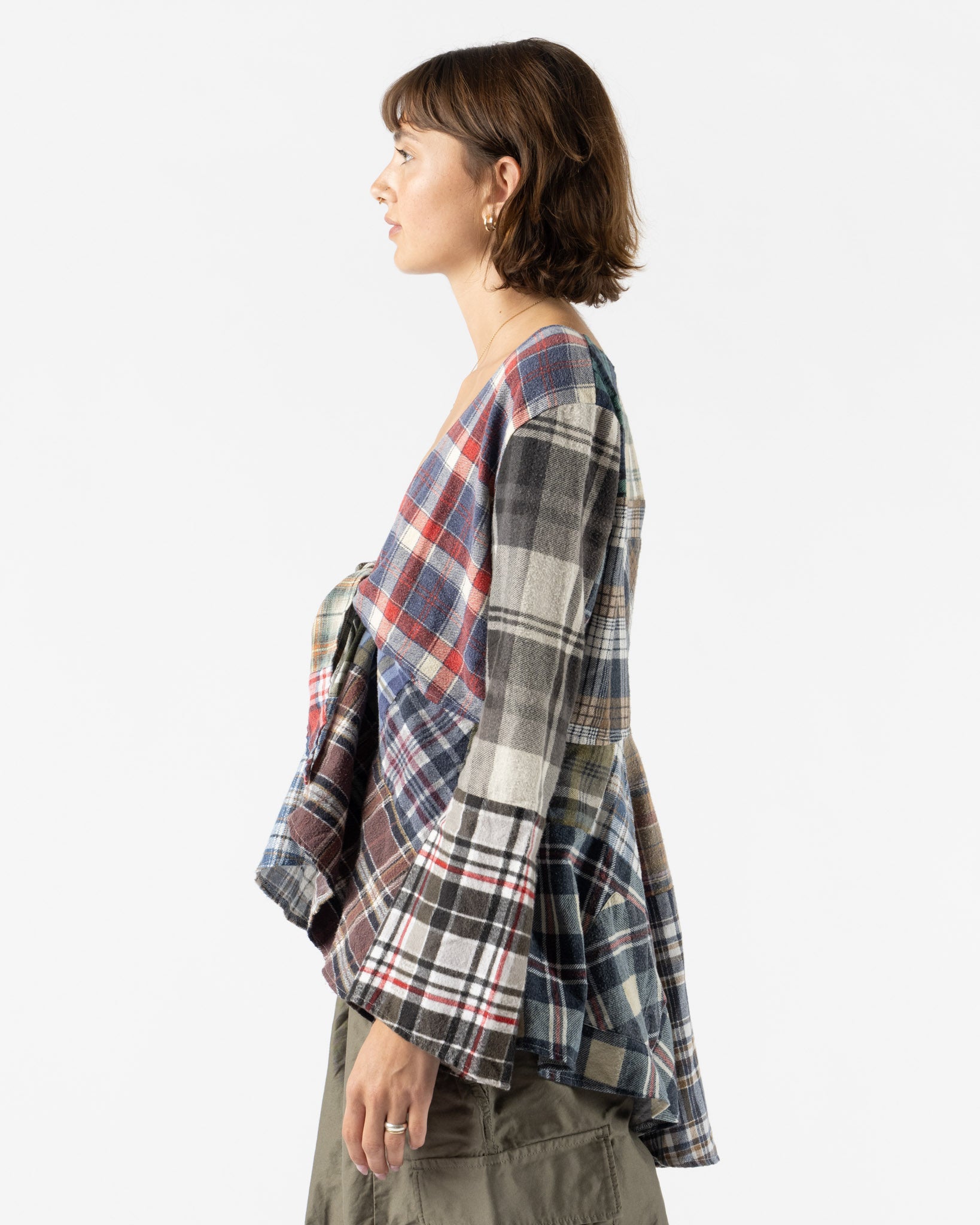 Needles Rebuild by Needles Flannel Shirt Cache Coeur Blouse