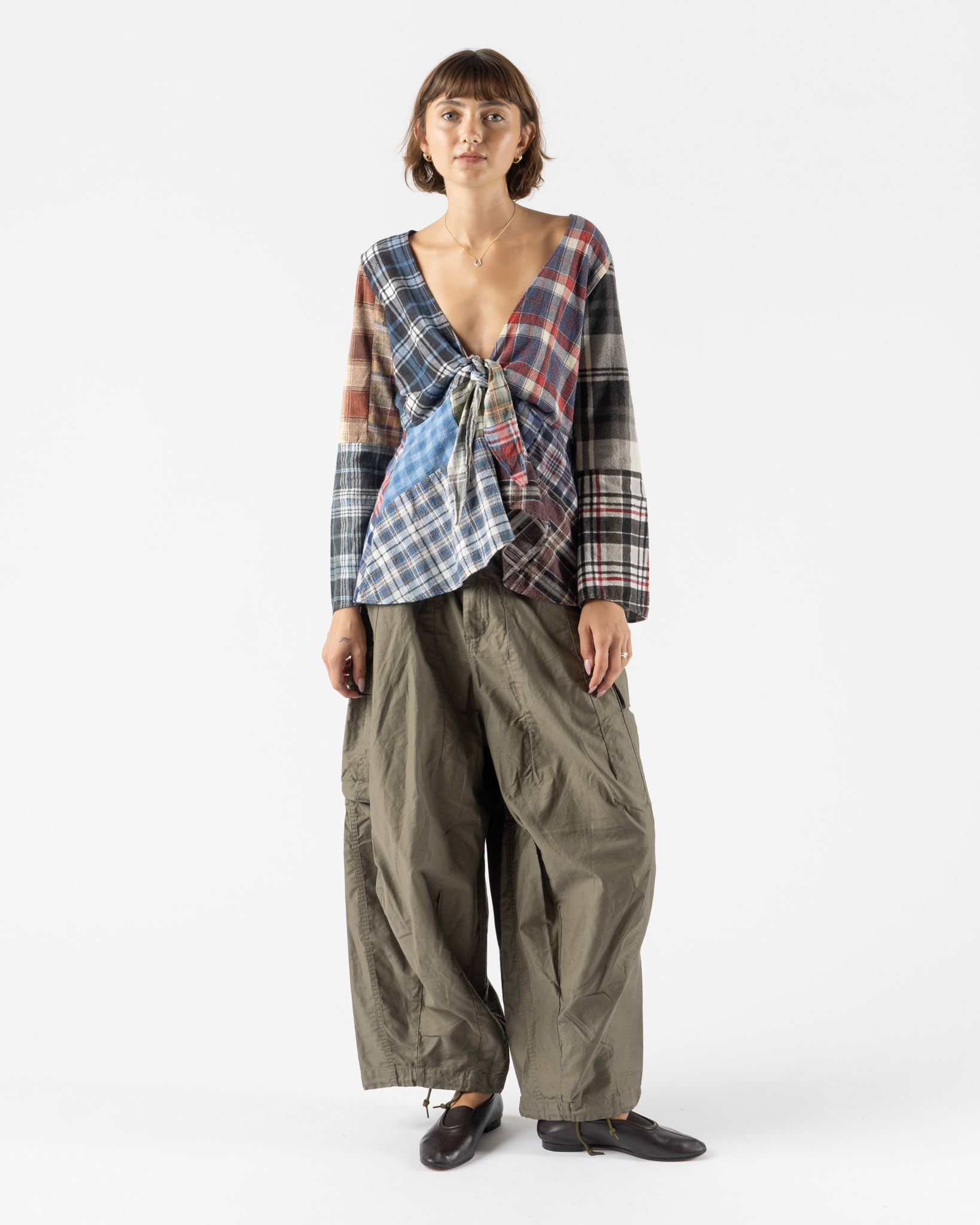 Needles Rebuild by Needles Flannel Shirt Cache Coeur Blouse