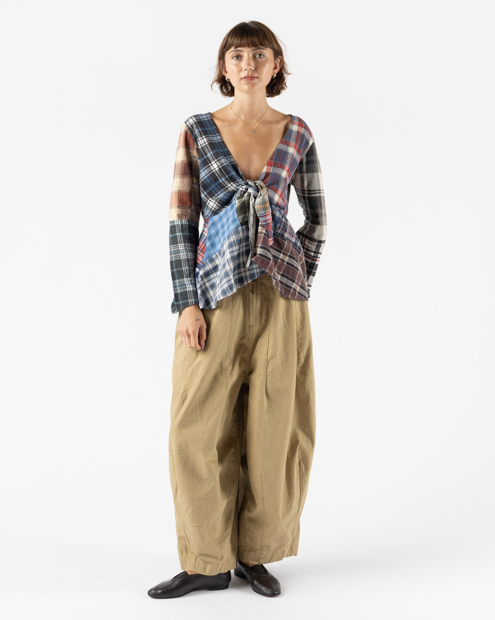 Needles Rebuild by Needles Flannel Shirt Cache Coeur Blouse