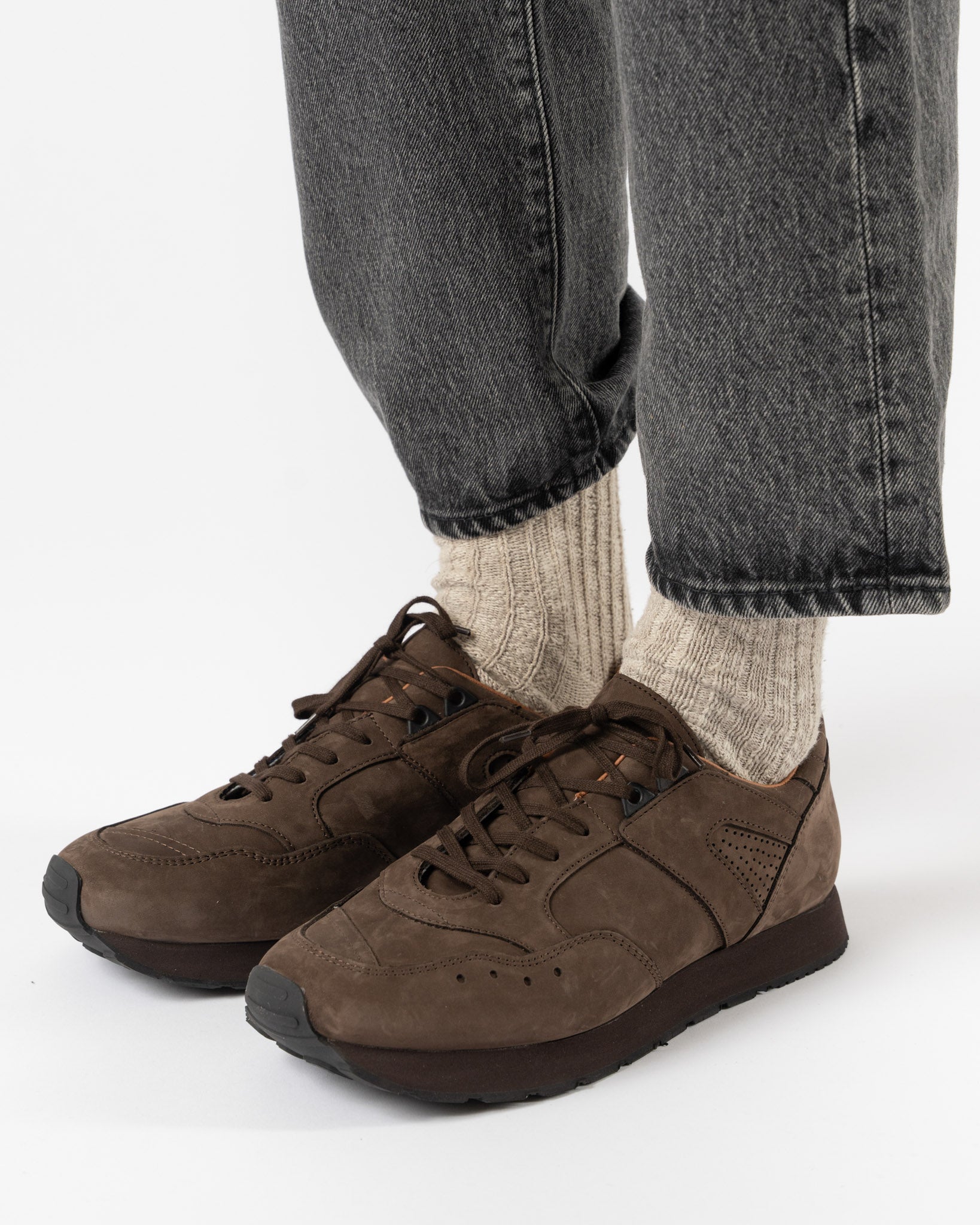 Reproduction of Found French Military Trainer 1300NL in Brown Nubuck