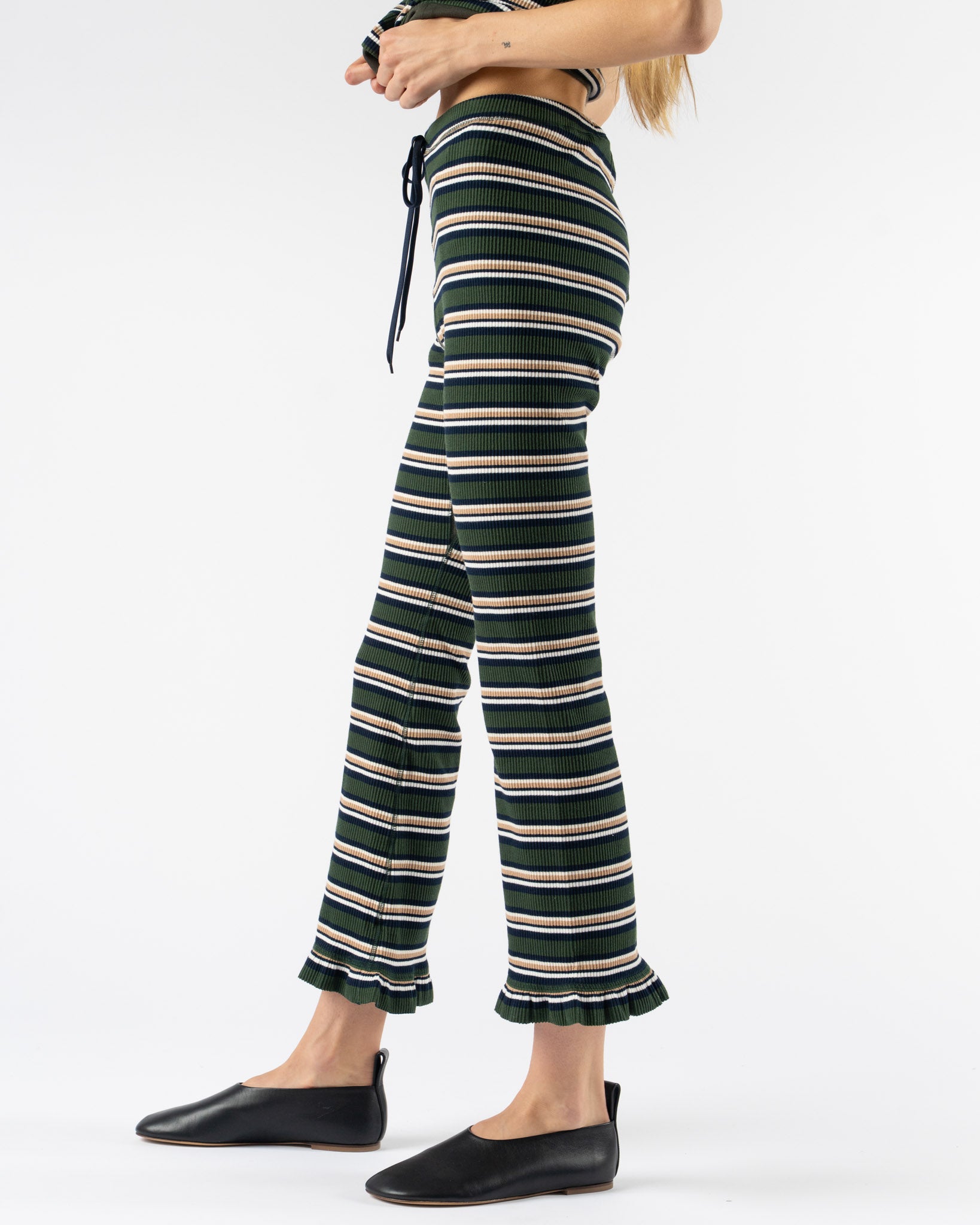 Rhodolirion Frill Pant in Random Stripe