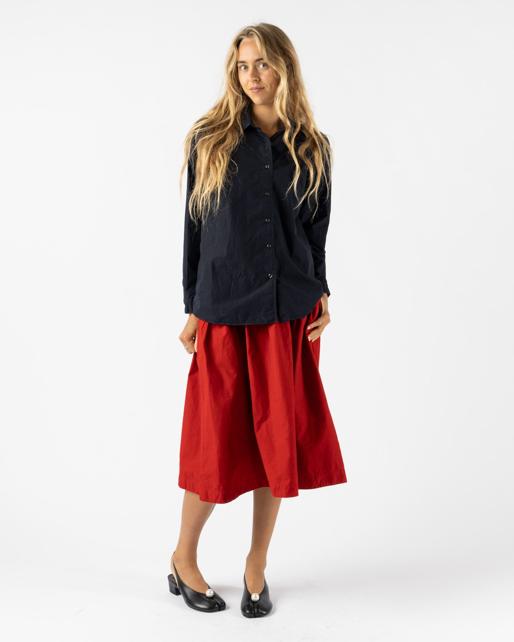 Fabiana Pigna Segun Blouse in Navy