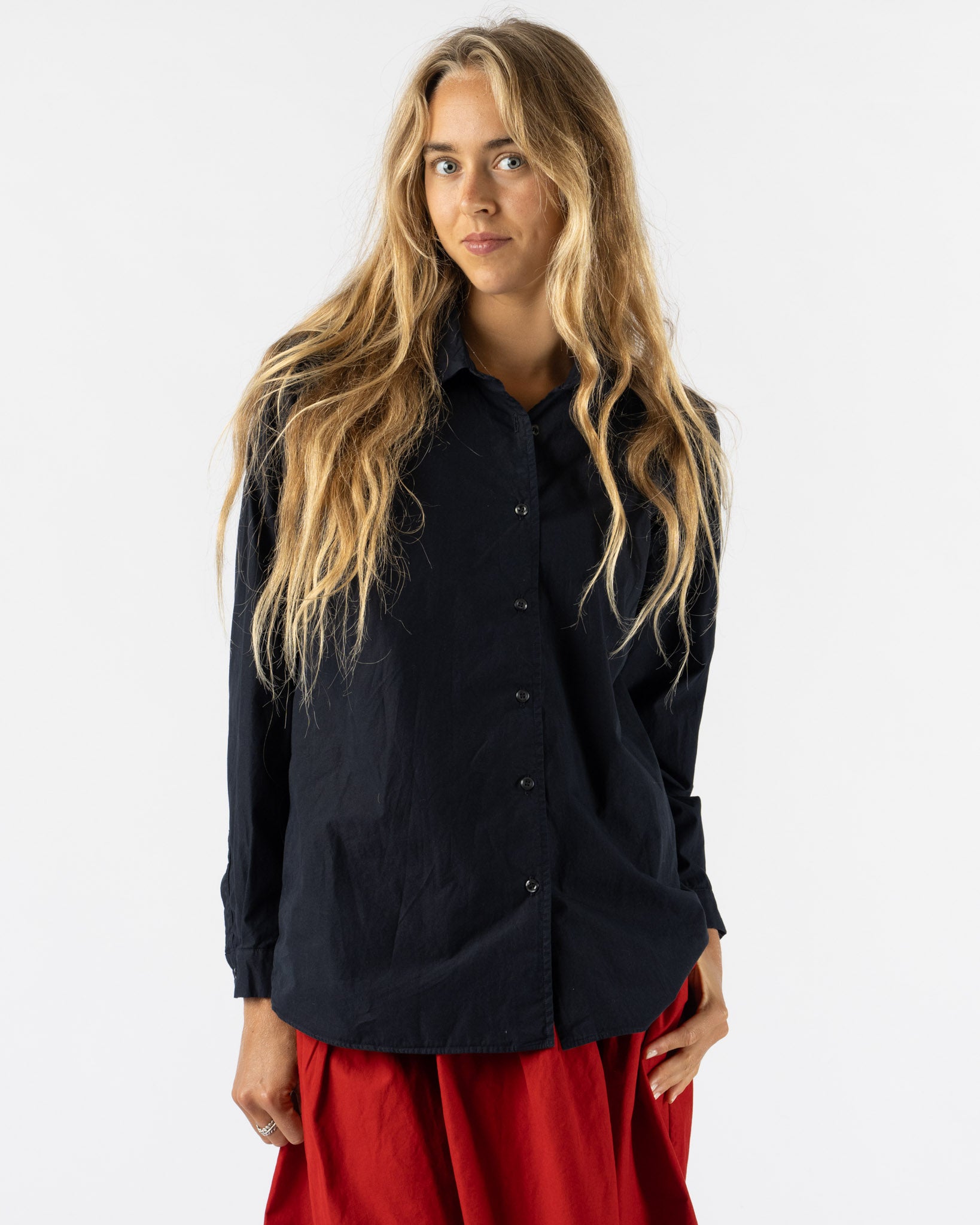 Fabiana Pigna Segun Blouse in Navy