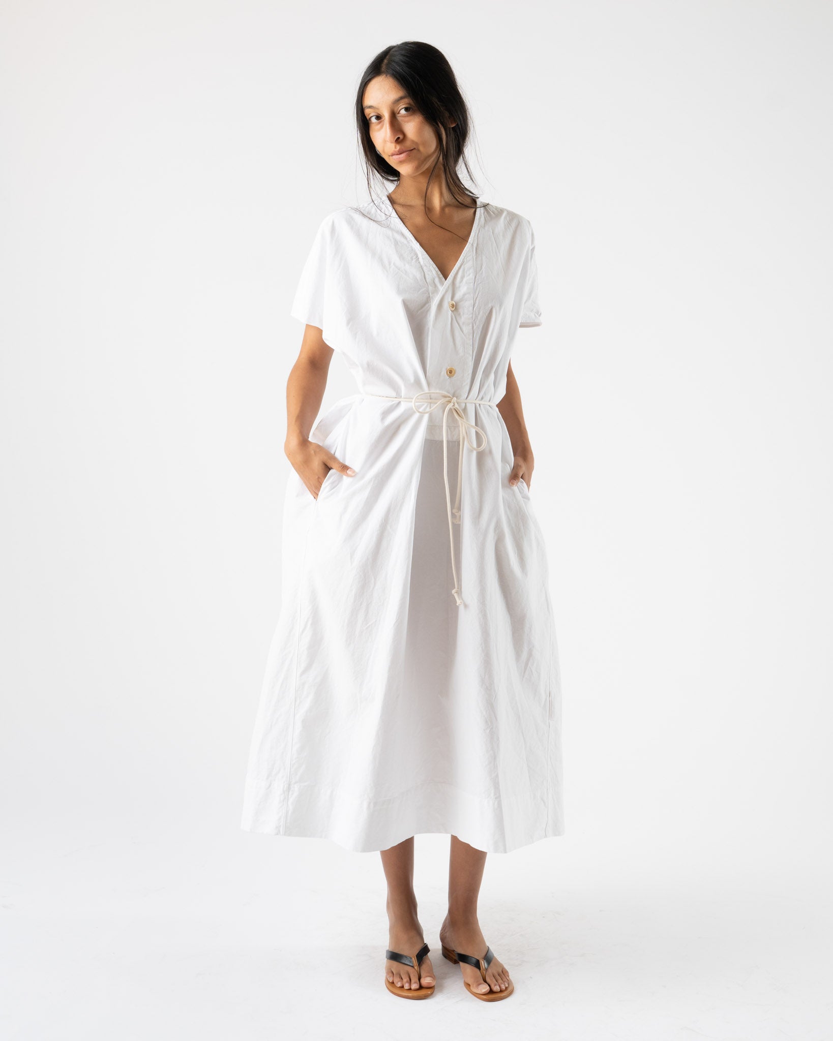 SONO Dante Dress in White
