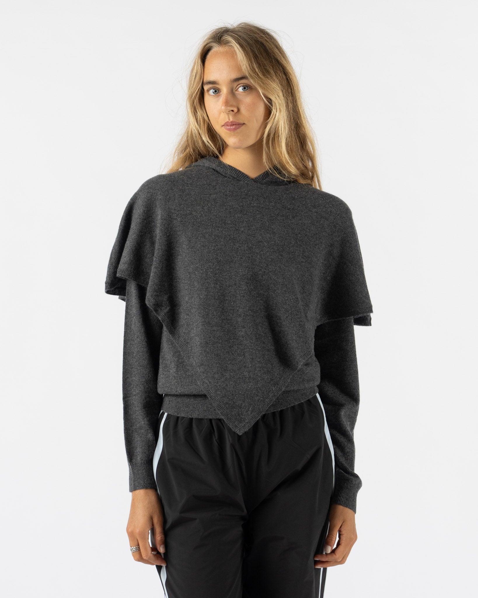 Sandy Liang Barrow Sweater in Grey