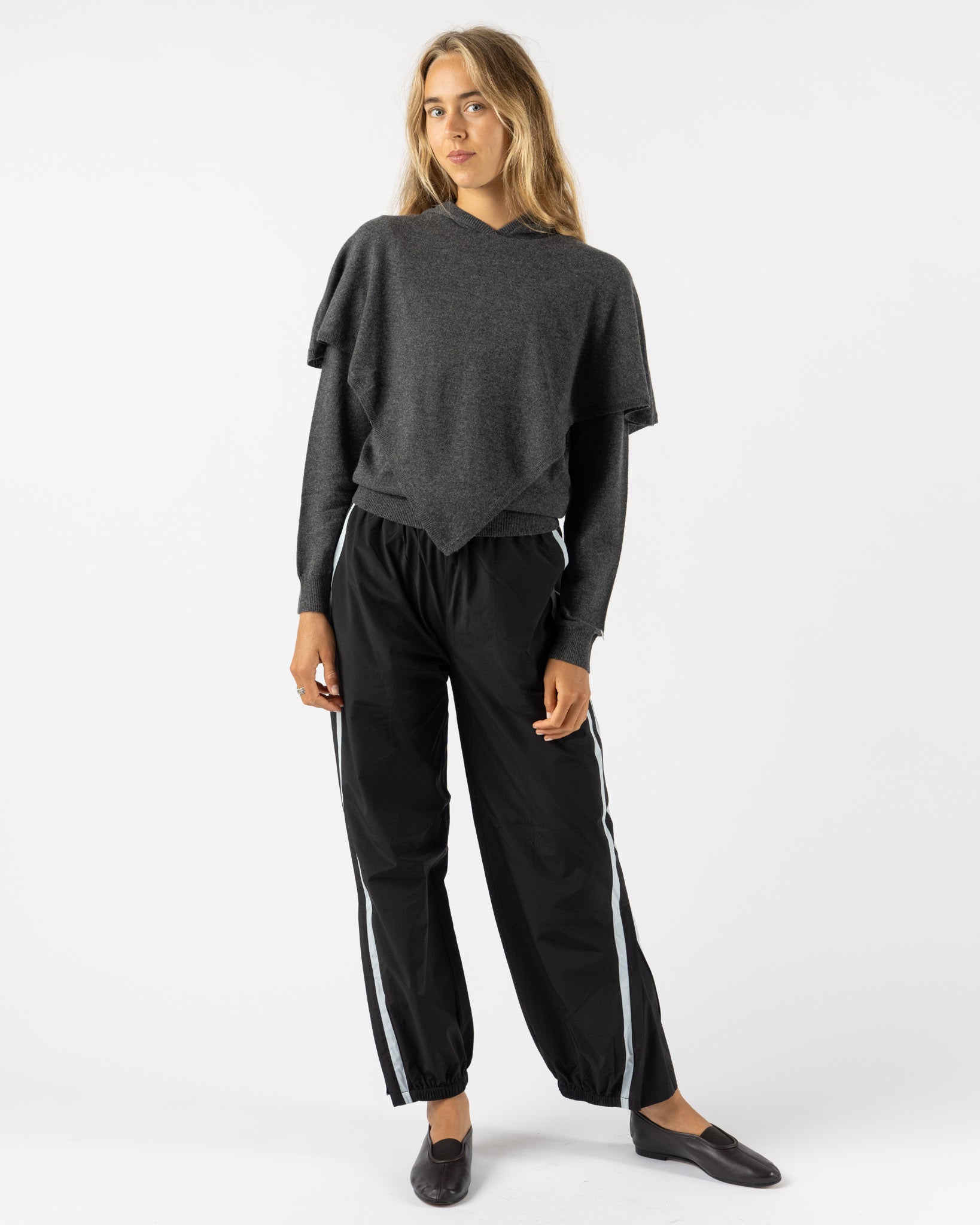 Sandy Liang Barrow Sweater in Grey