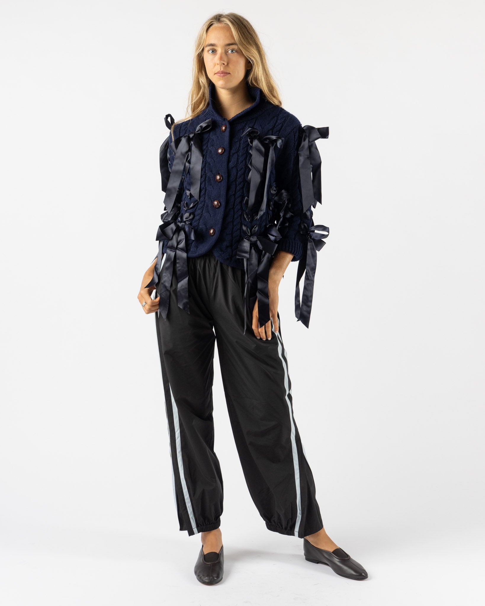 Sandy Liang Paprika Pant in Black