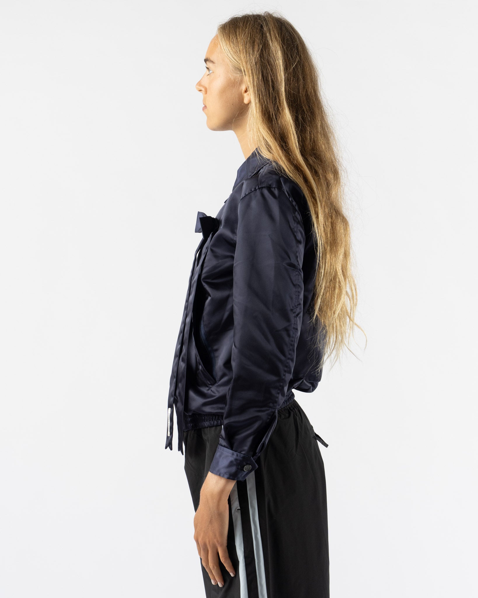 Sandy Liang Darcy Jacket in Navy