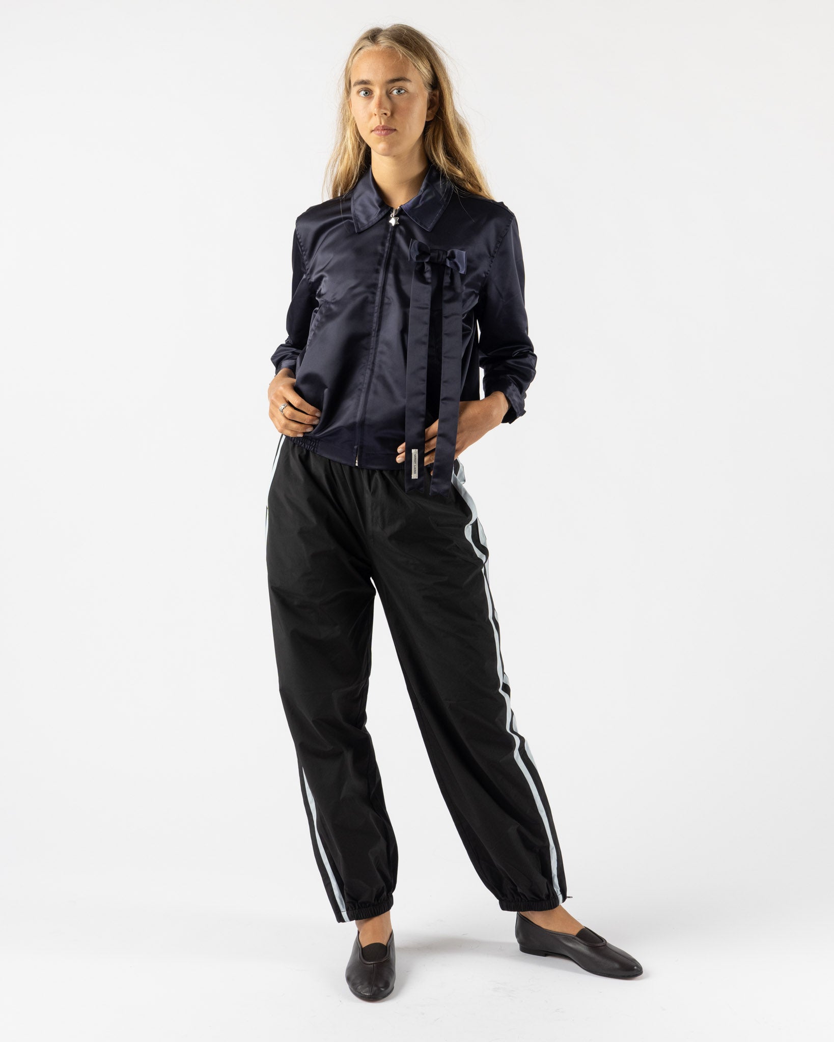 Sandy Liang Darcy Jacket in Navy