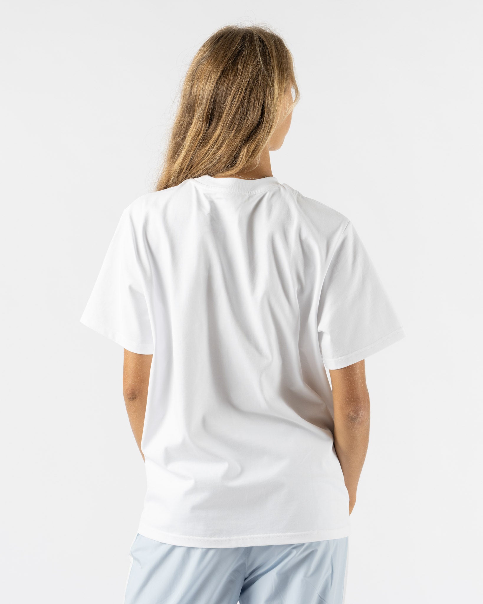 Sandy Liang Calendar Boxy Tee in White