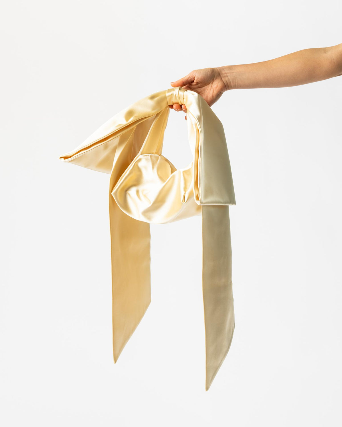 Sandy Liang Small Regalo Bag in Butter Curated at Jake and Jones