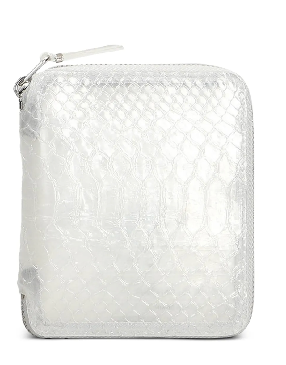 Comme des Garçons SA7100ST Snake Transparent Wallet